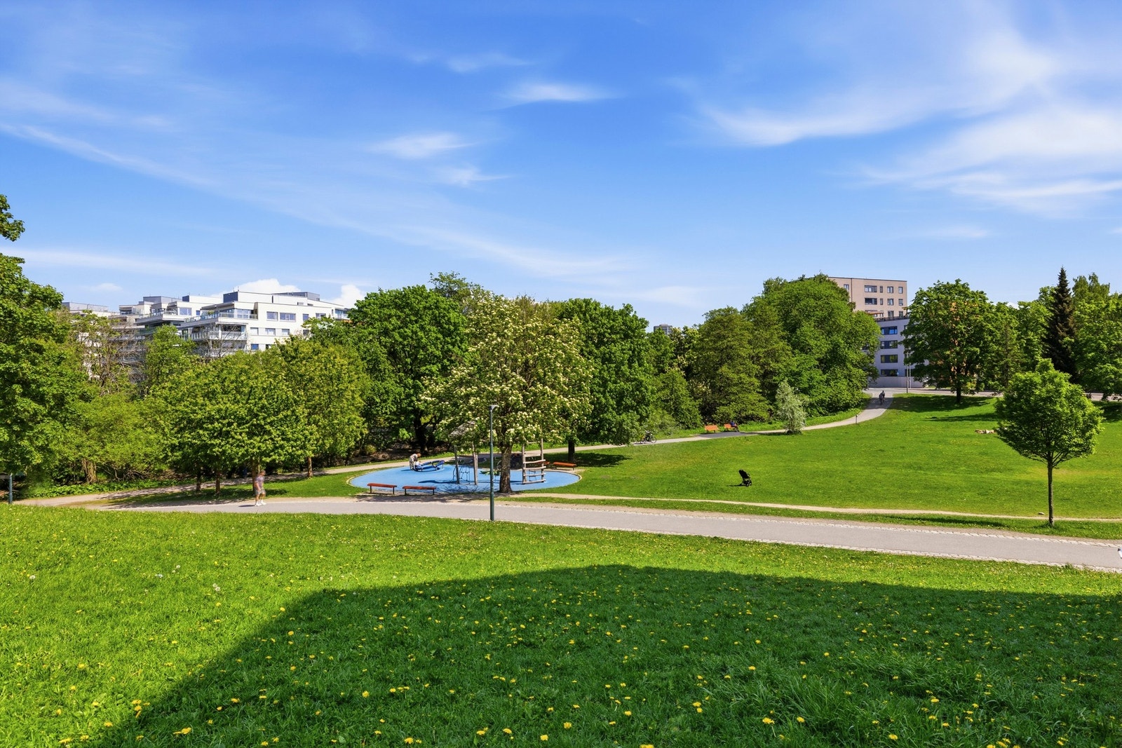 Grønt og frodig Galleribilde