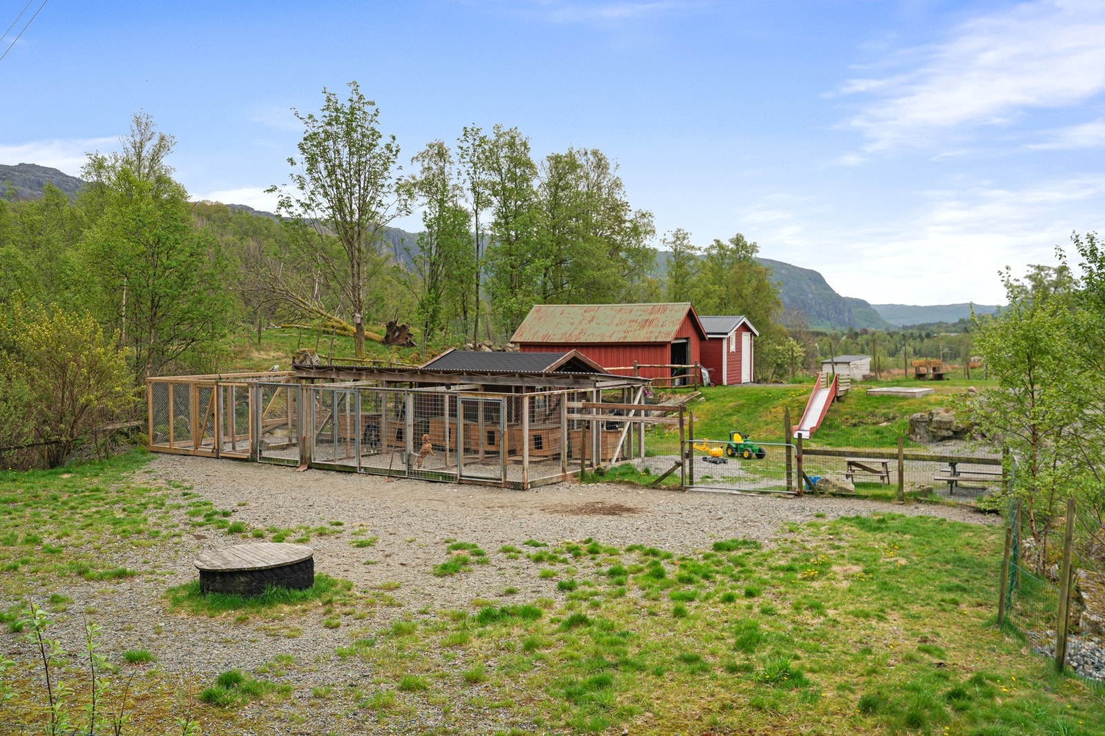 Hundegård Galleribilde