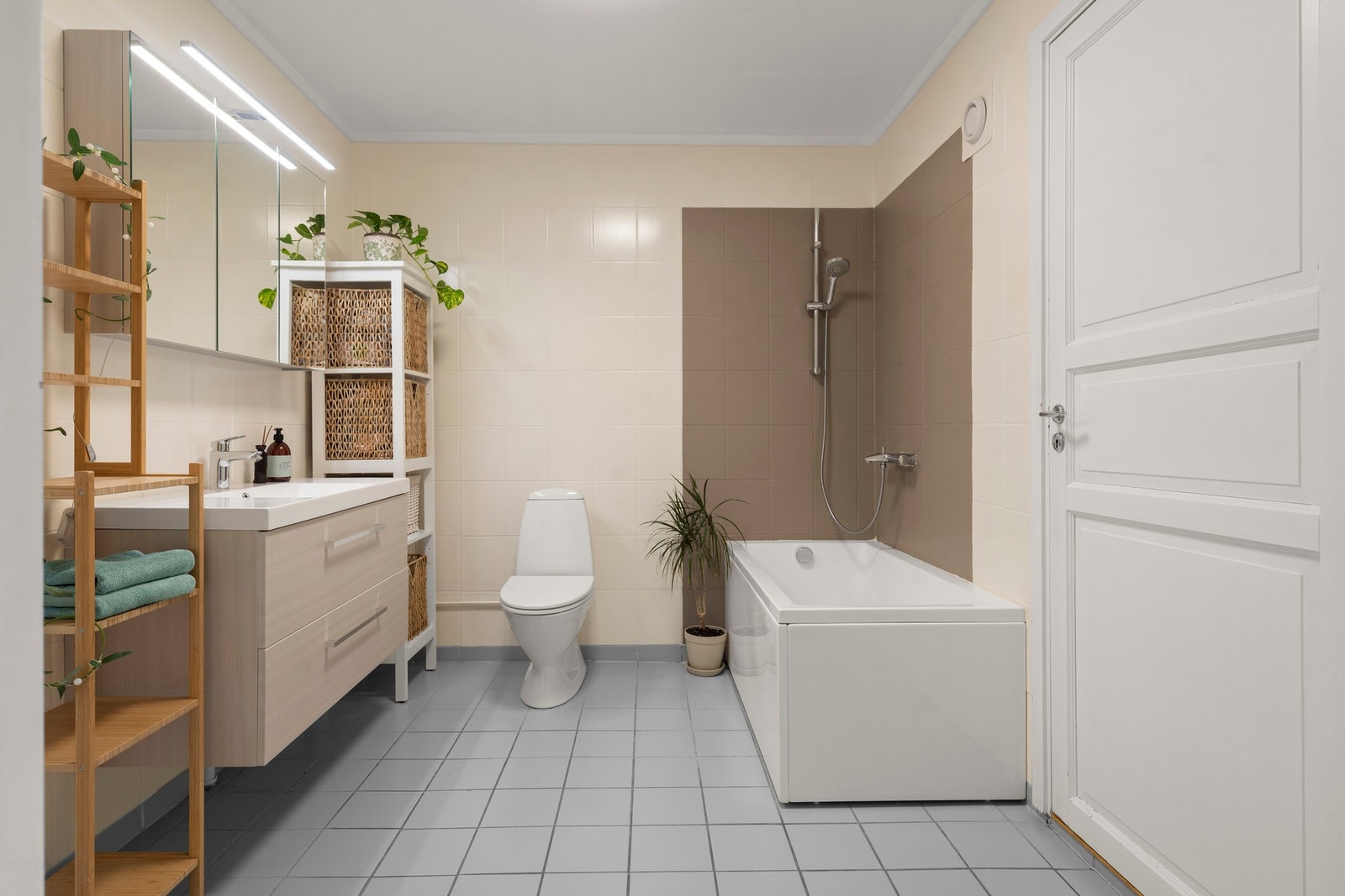 Flislagt bad/WC Galleribilde