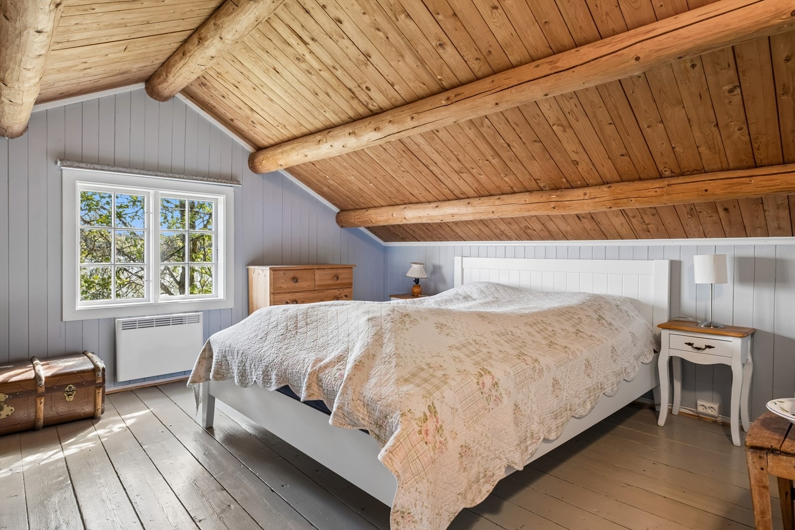 Soverom loft Galleribilde