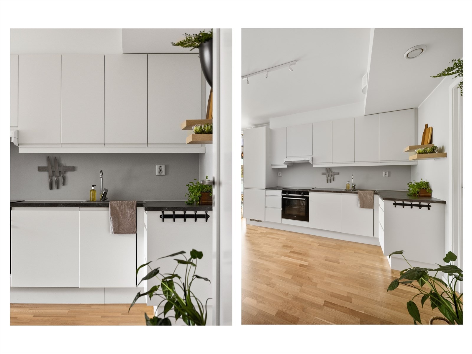 Moderne og stilrent kjøkken fra Norema. Galleribilde