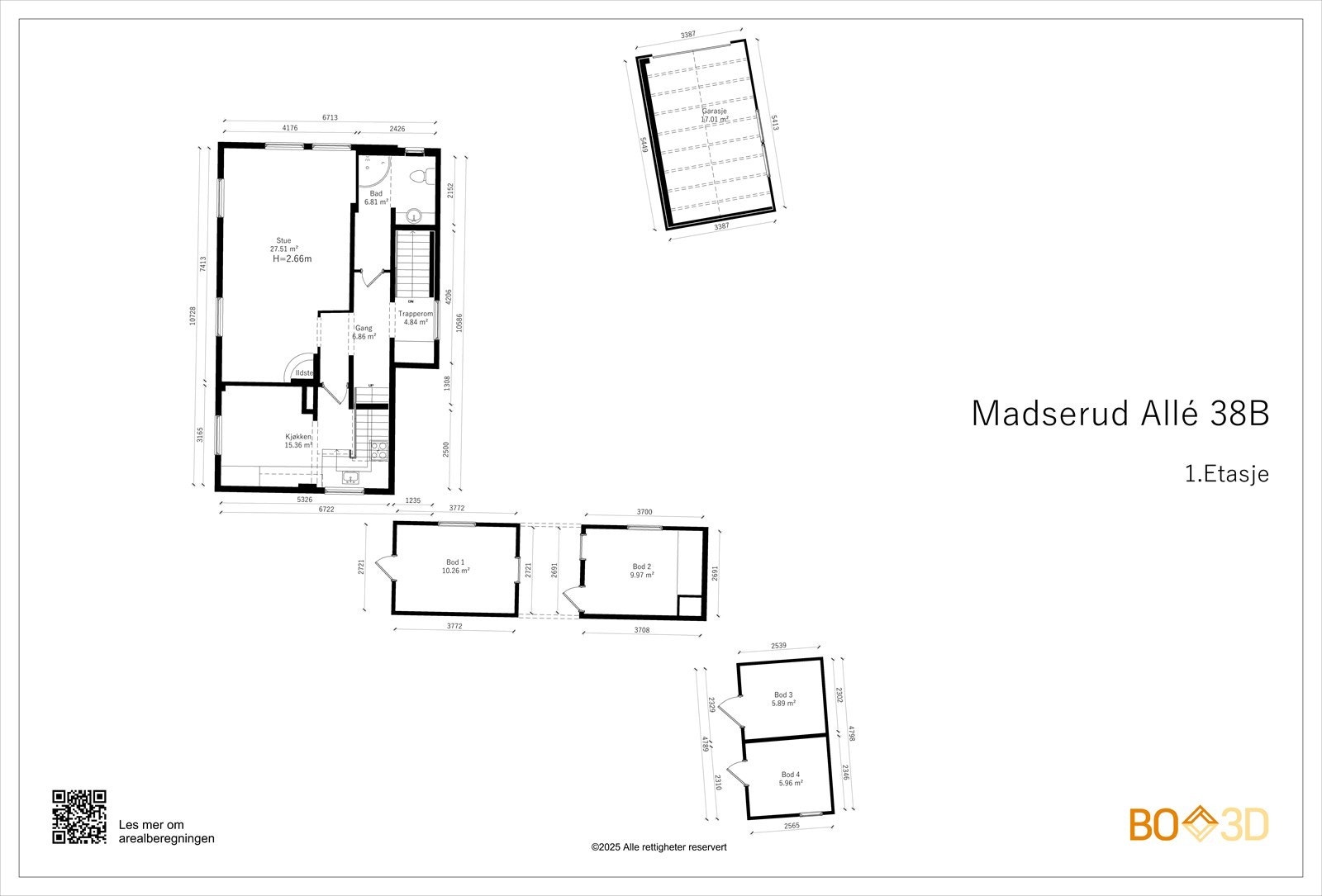 Madserud Allé 38B-1. etasje Galleribilde