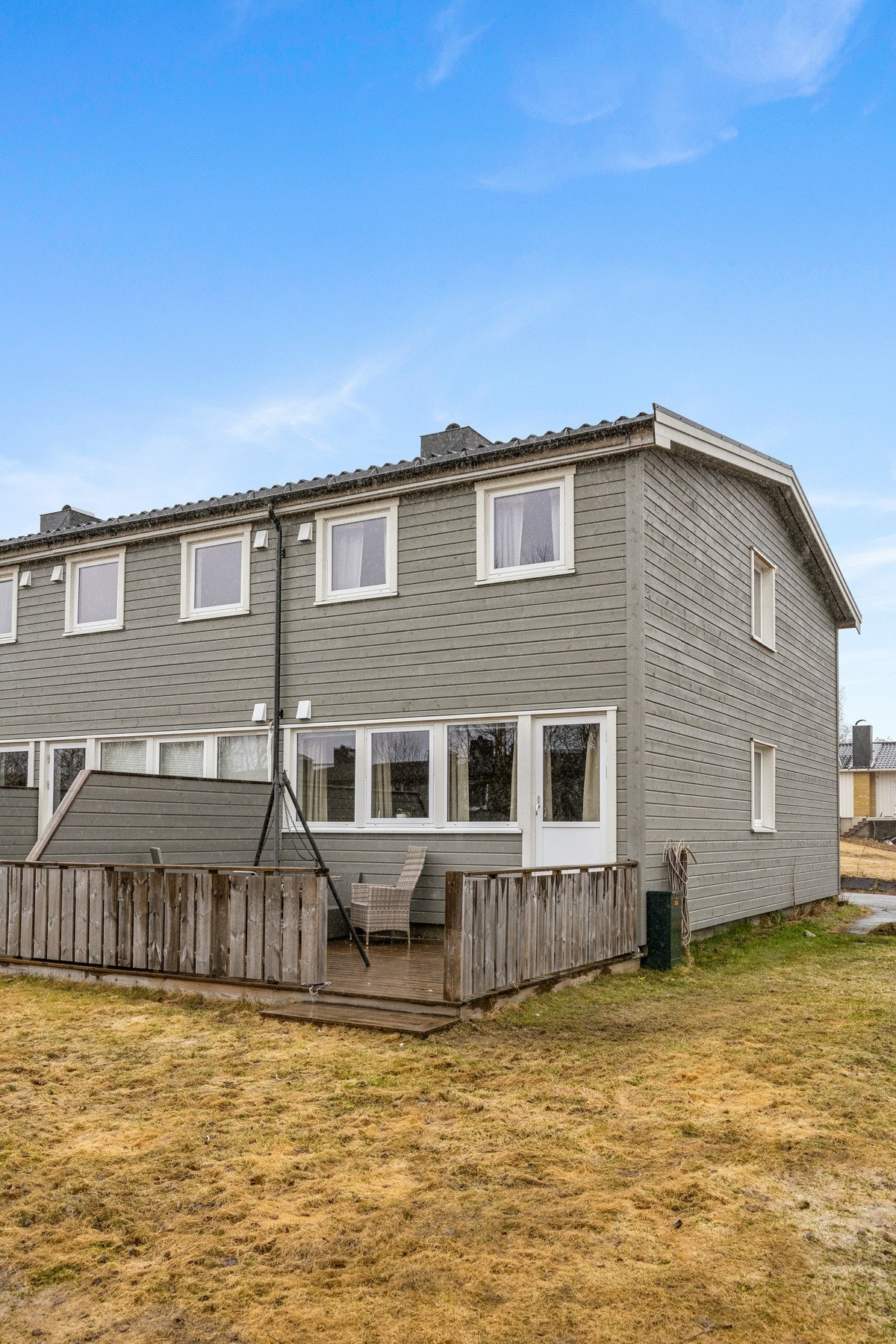 Rekkehuset er en del av Heia borettslag, som består av 70 leiligheter. Galleribilde