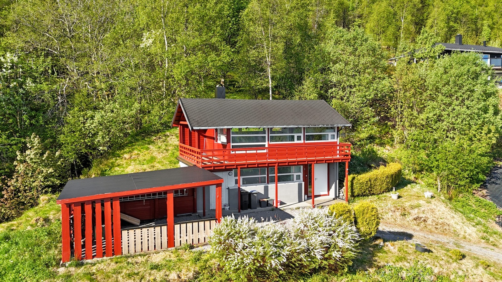Fasade malt i 2020. Galleribilde
