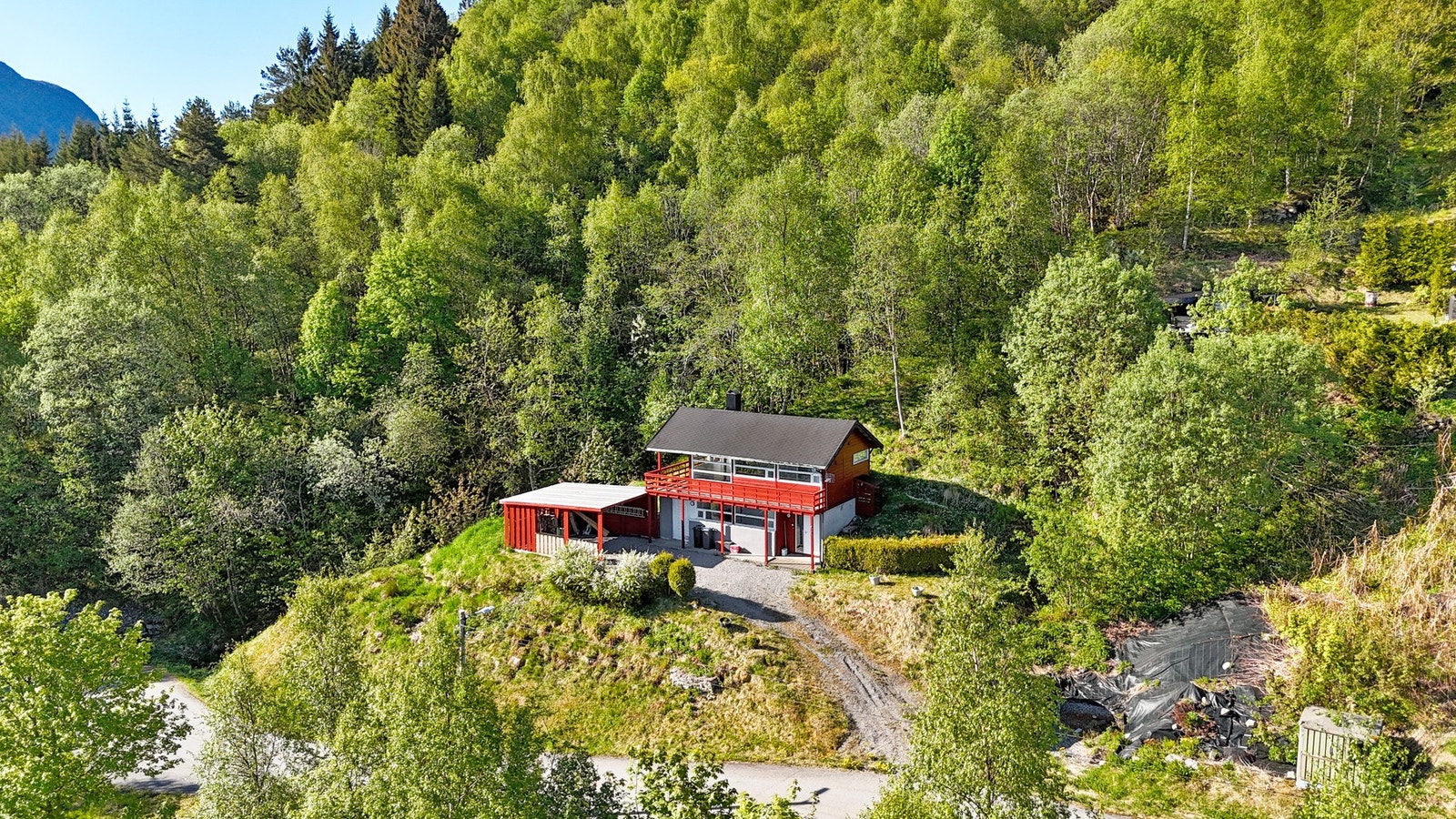 Dronefoto. Galleribilde