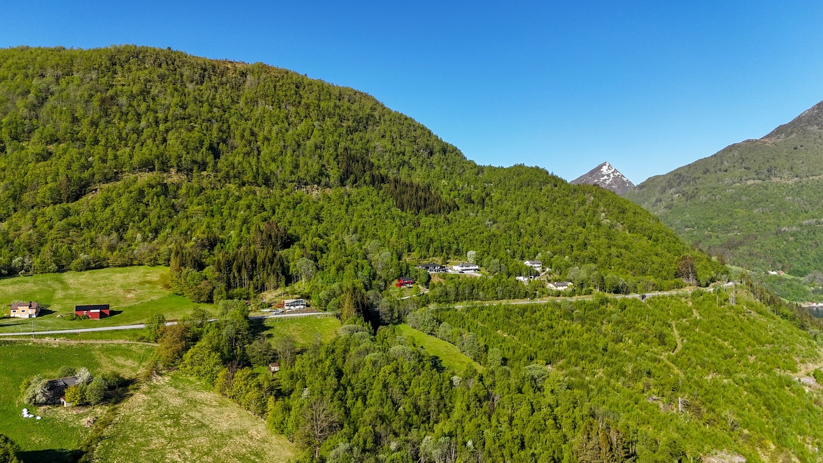 Dronefoto. Galleribilde