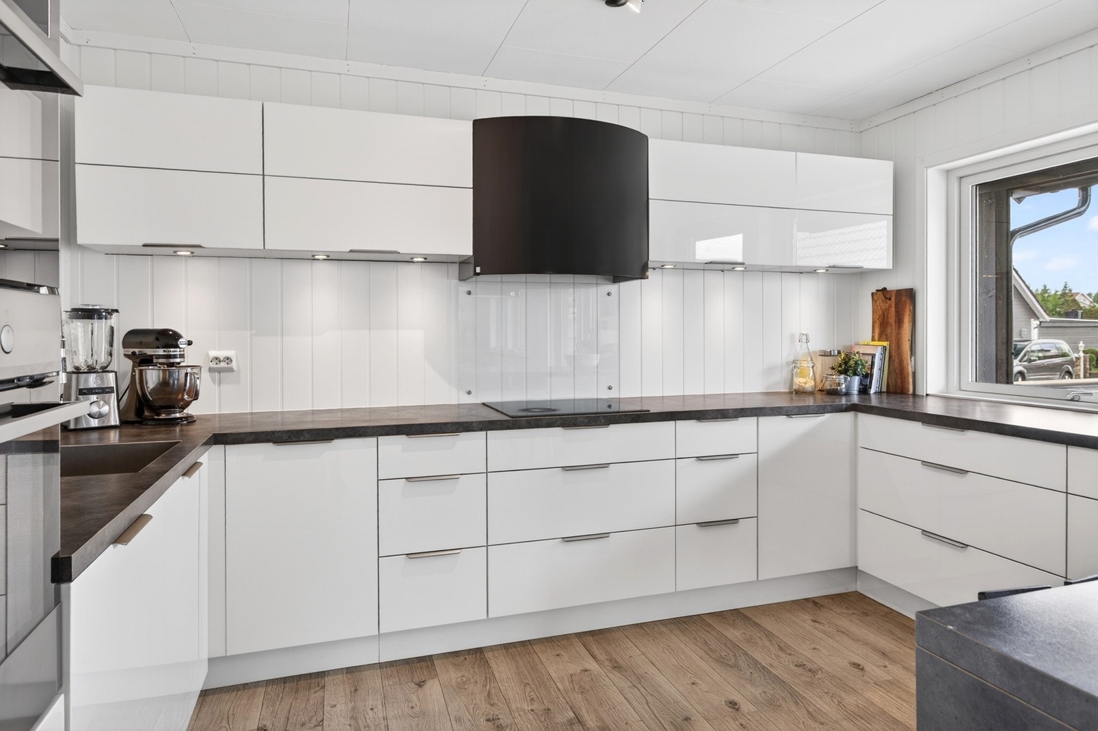 Stilren, høyglans innredning Galleribilde