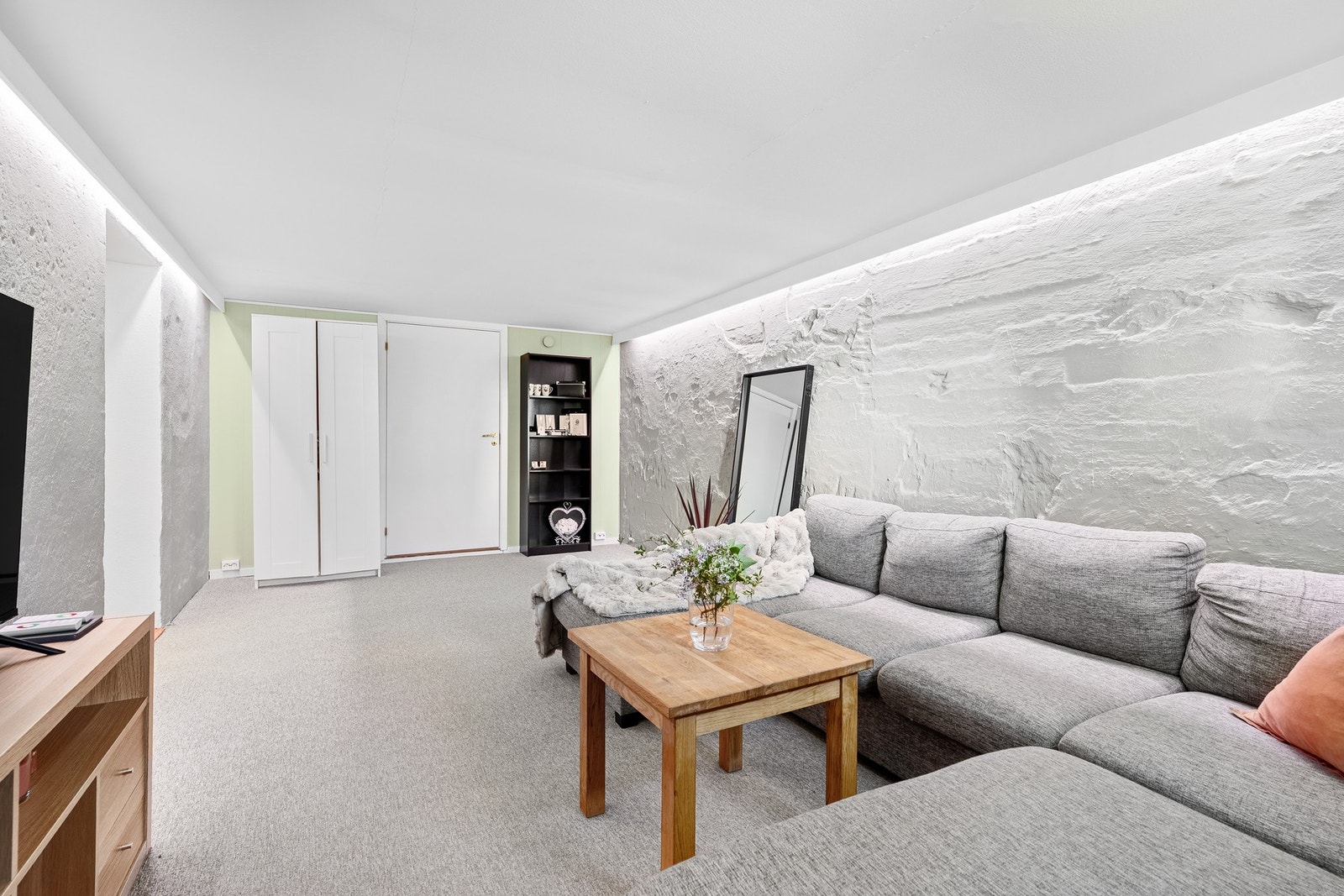 Stue i kjeller Galleribilde