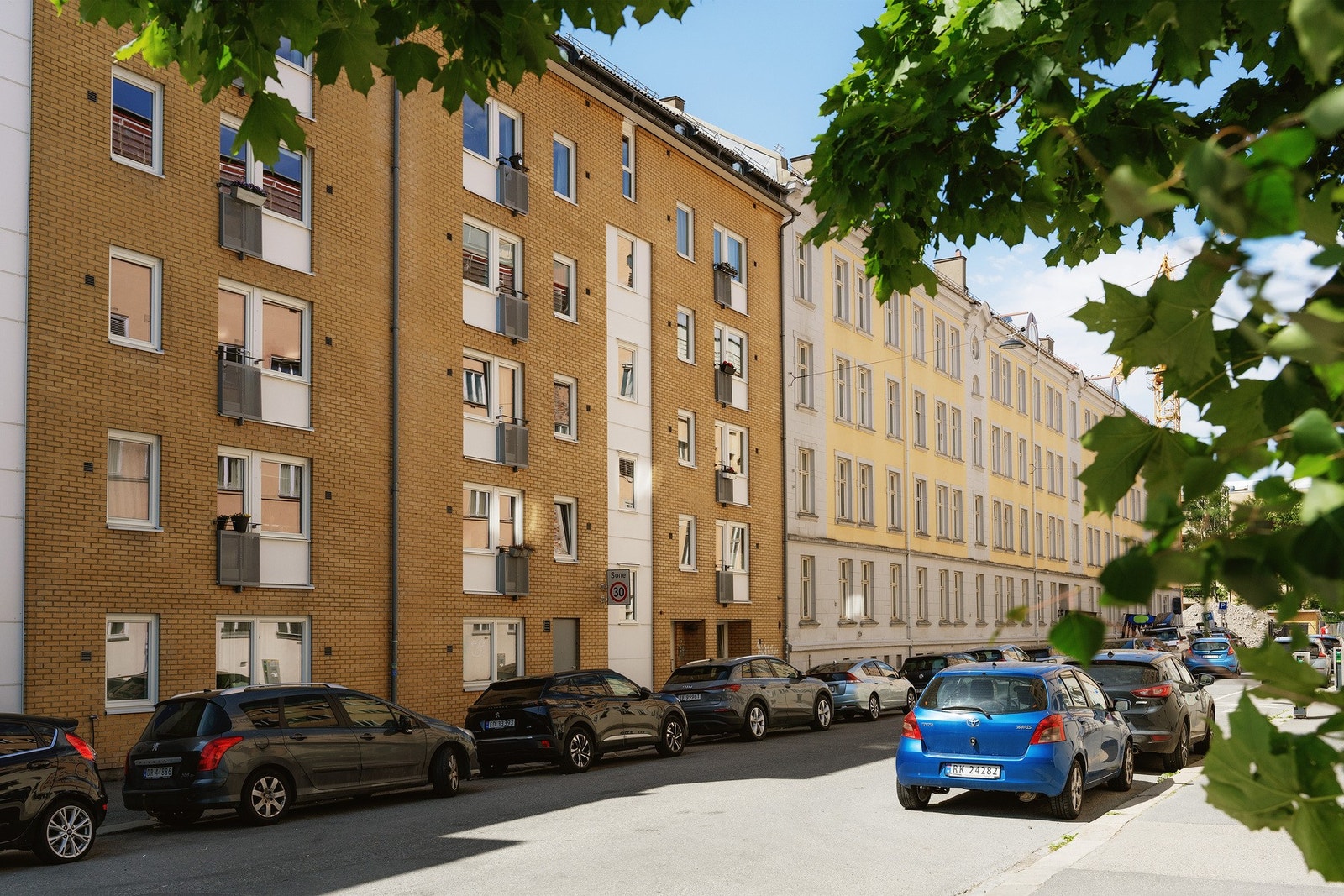 Koselige Østerdalsgate. Galleribilde