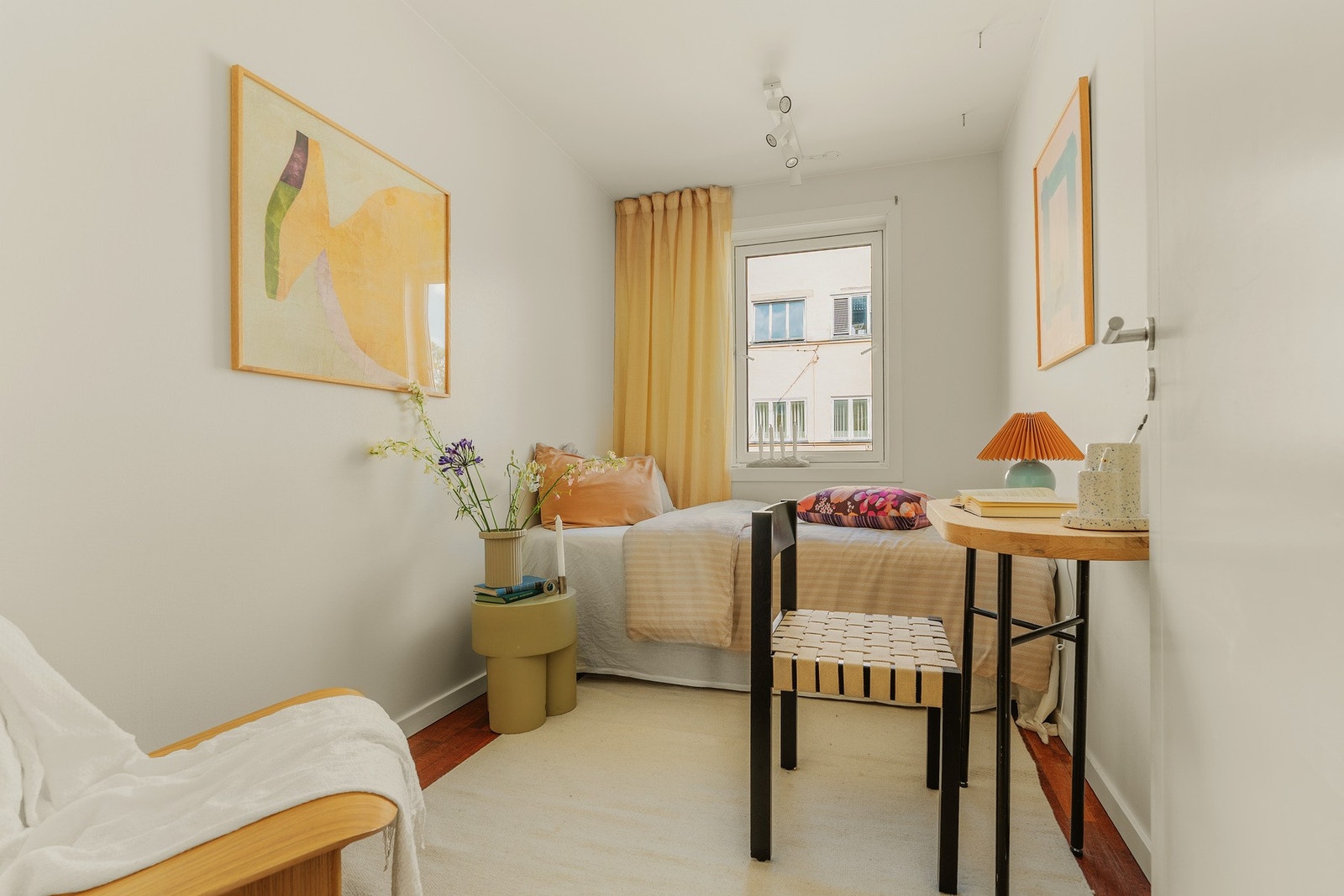 Det siste soverommet er perfekt som barnerom, gjesterom eller kontor. Galleribilde