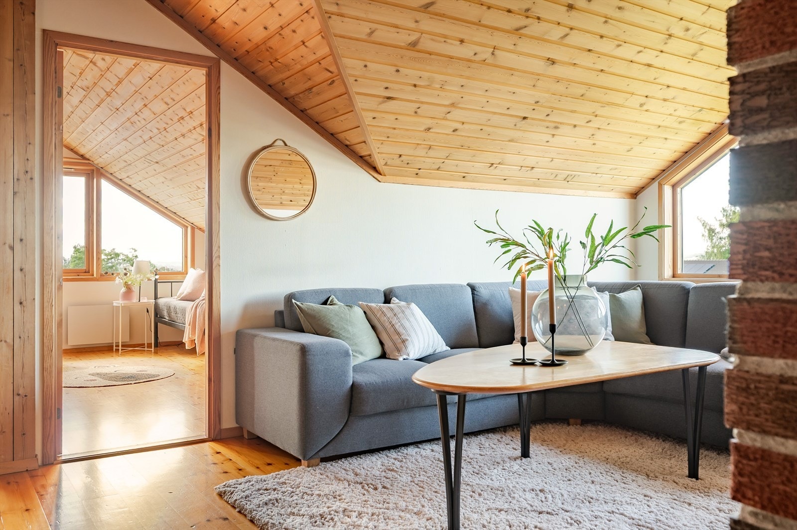 Dette er en perfekt etasje for barna og ungdommen i huset. Galleribilde