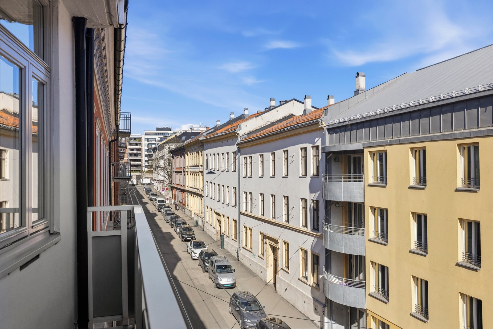 Utsikt fra brannbalkong Galleribilde
