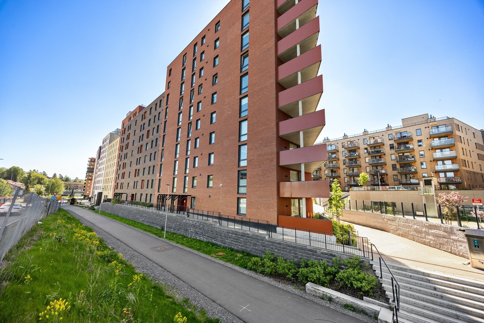 Lørenskog Hageby Borettslag 2 består av 163 andeler. Galleribilde