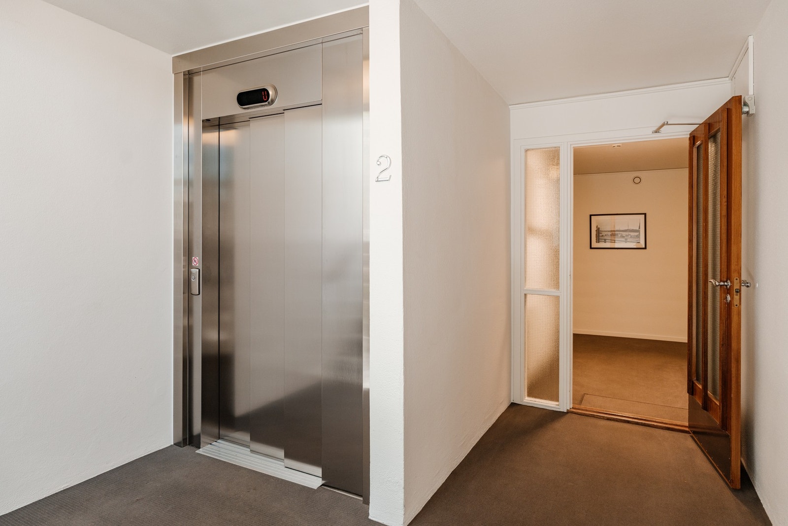 Enkel adkomst via heis Galleribilde
