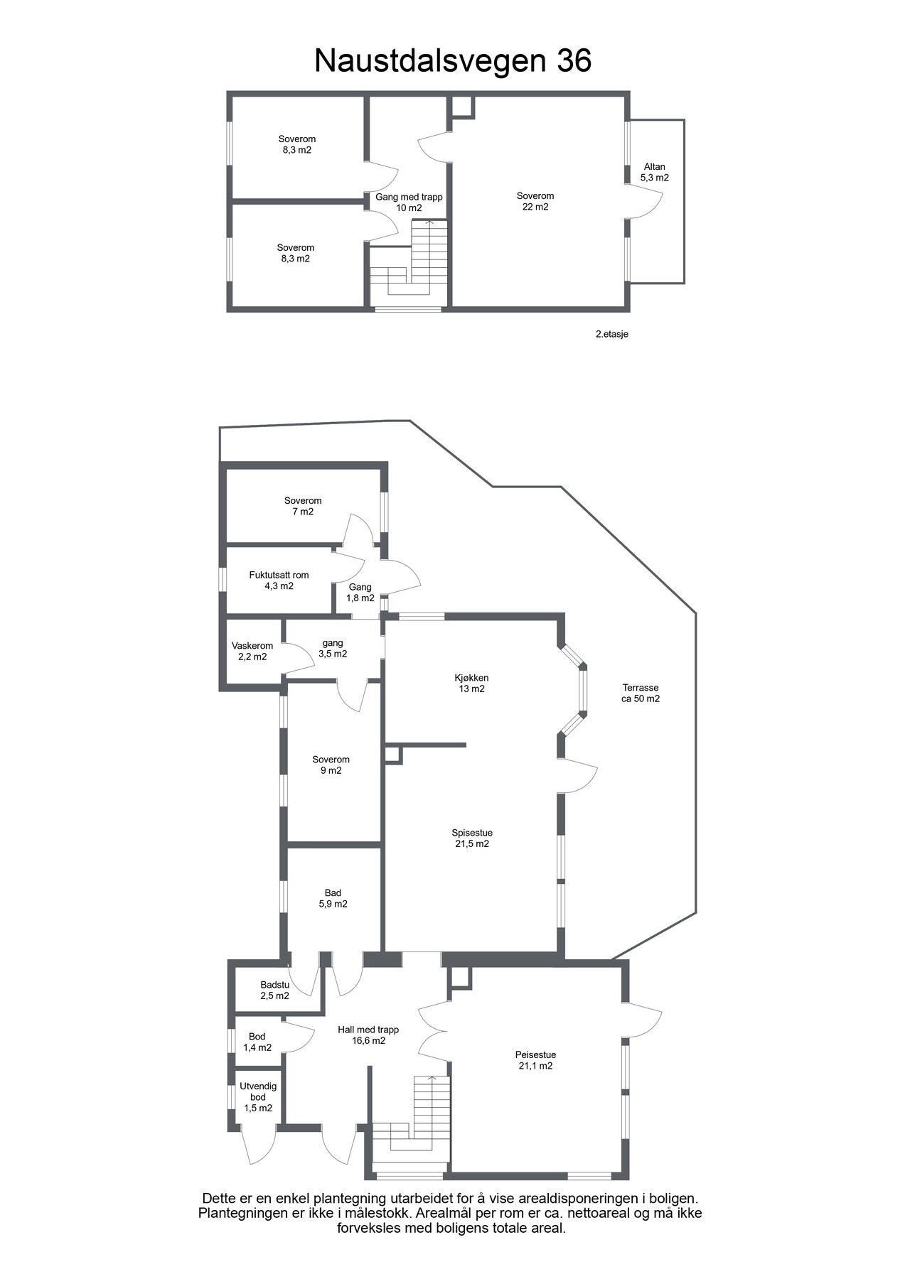 Planskisse. Galleribilde