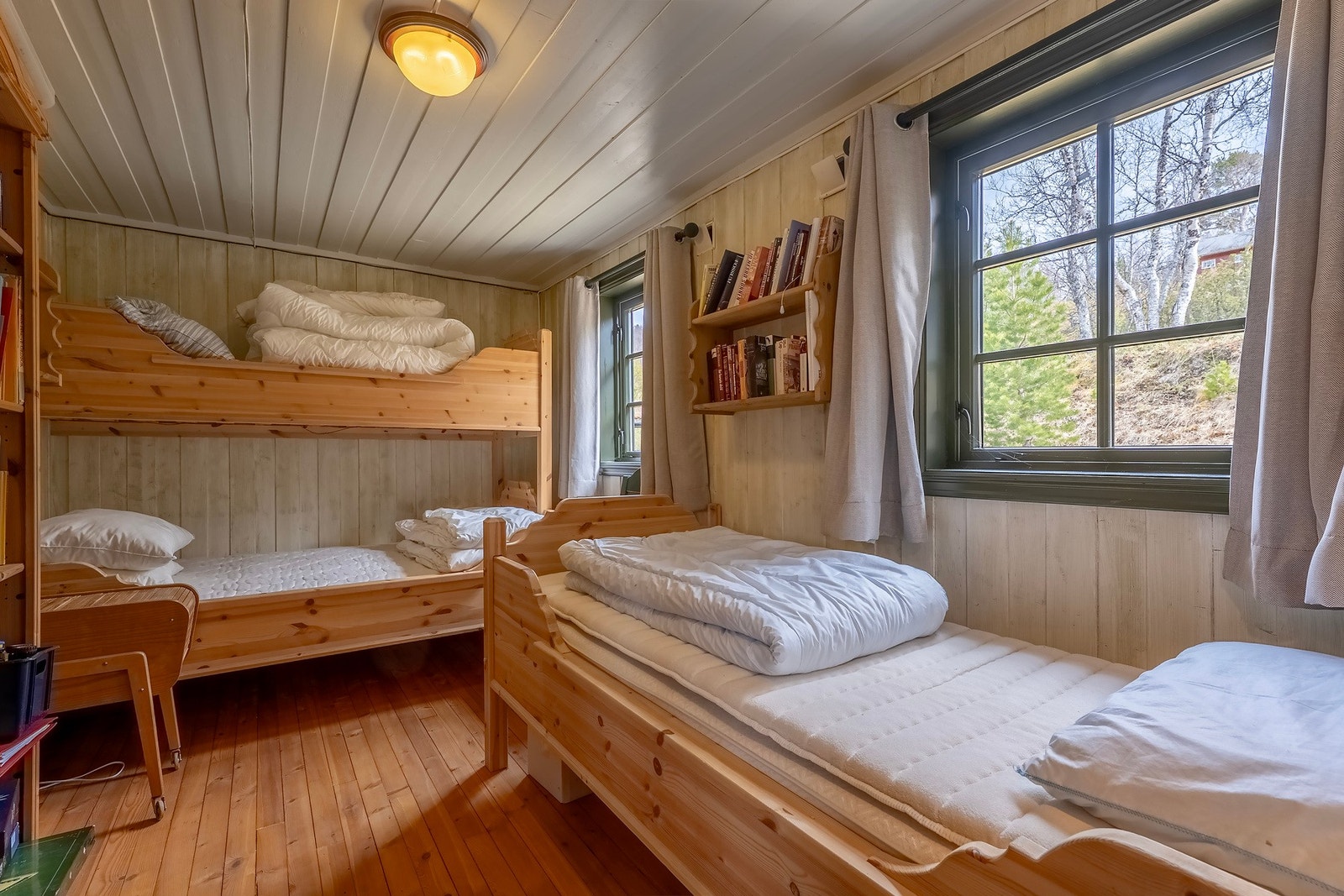 Soverom 2 med flere muligheter for sengeplasser. Galleribilde