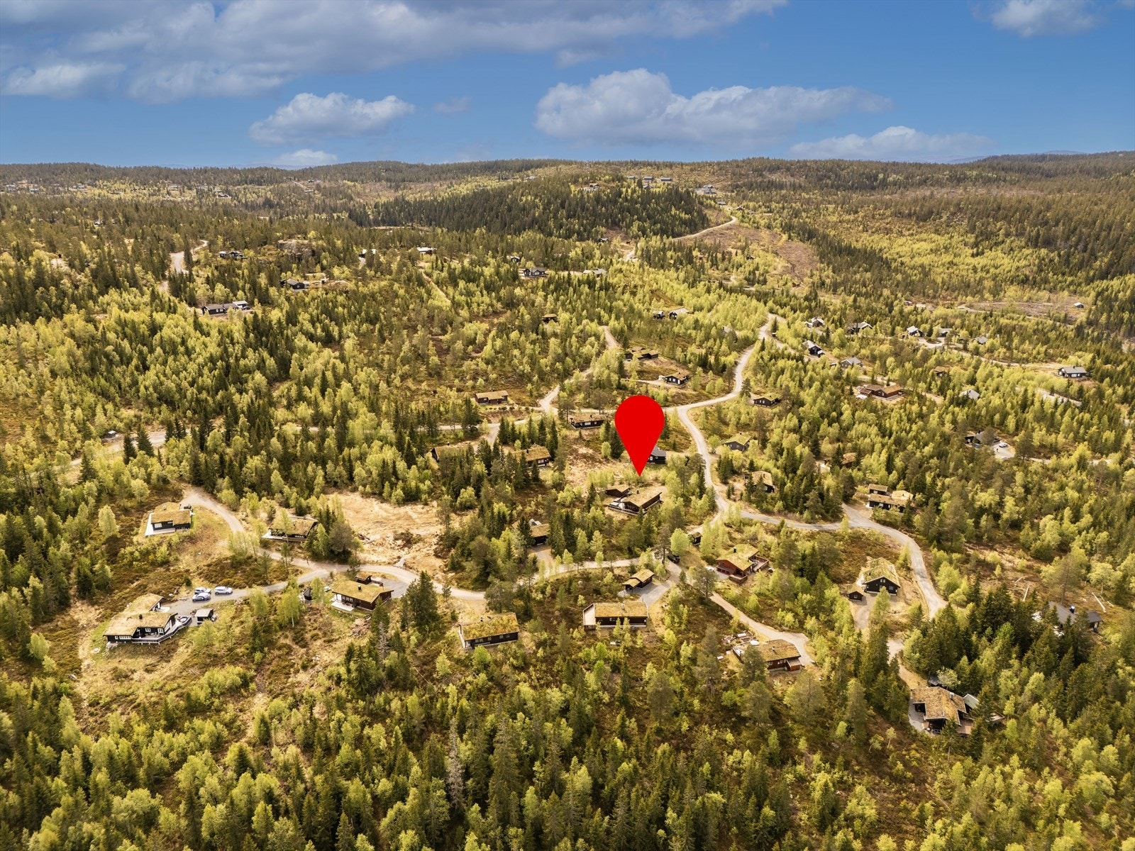 Et populært hytteområde for de som er glade i friluftsliv. Galleribilde