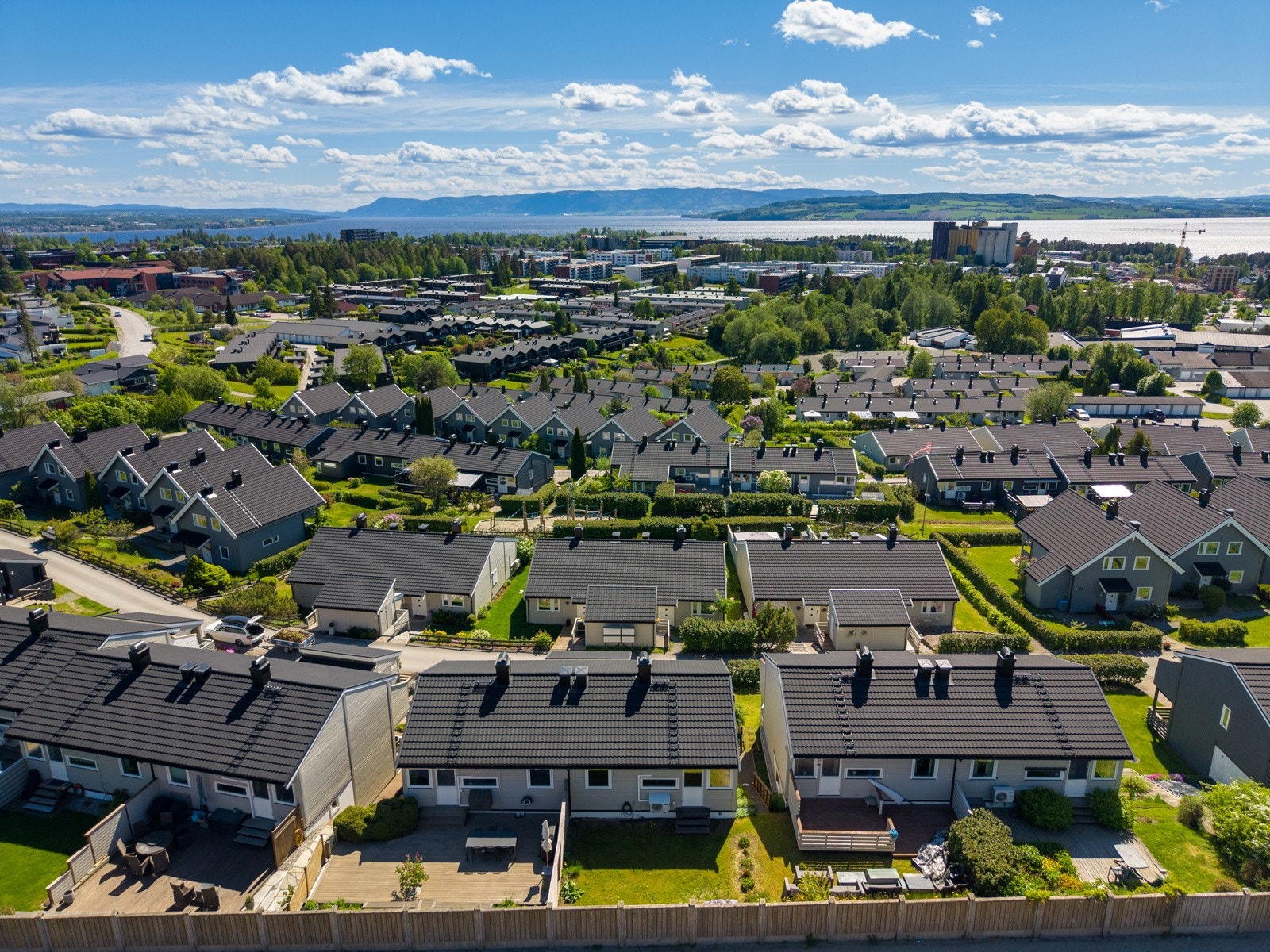 Dronefoto Galleribilde