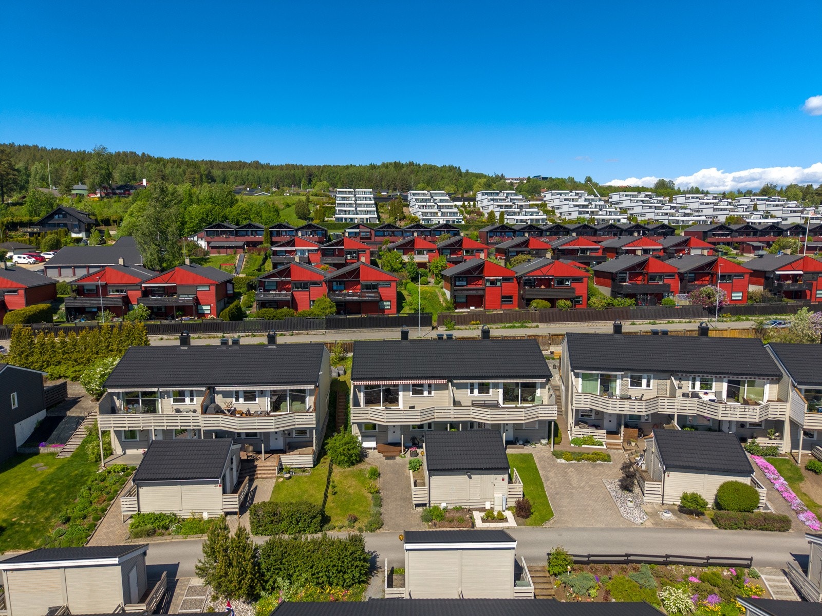 Dronefoto Galleribilde
