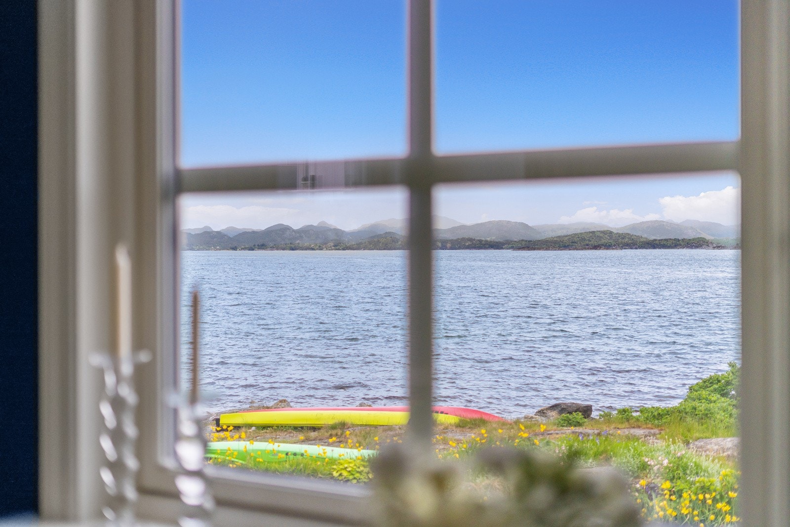 Utsikten fra kjøkkenbordet. Galleribilde