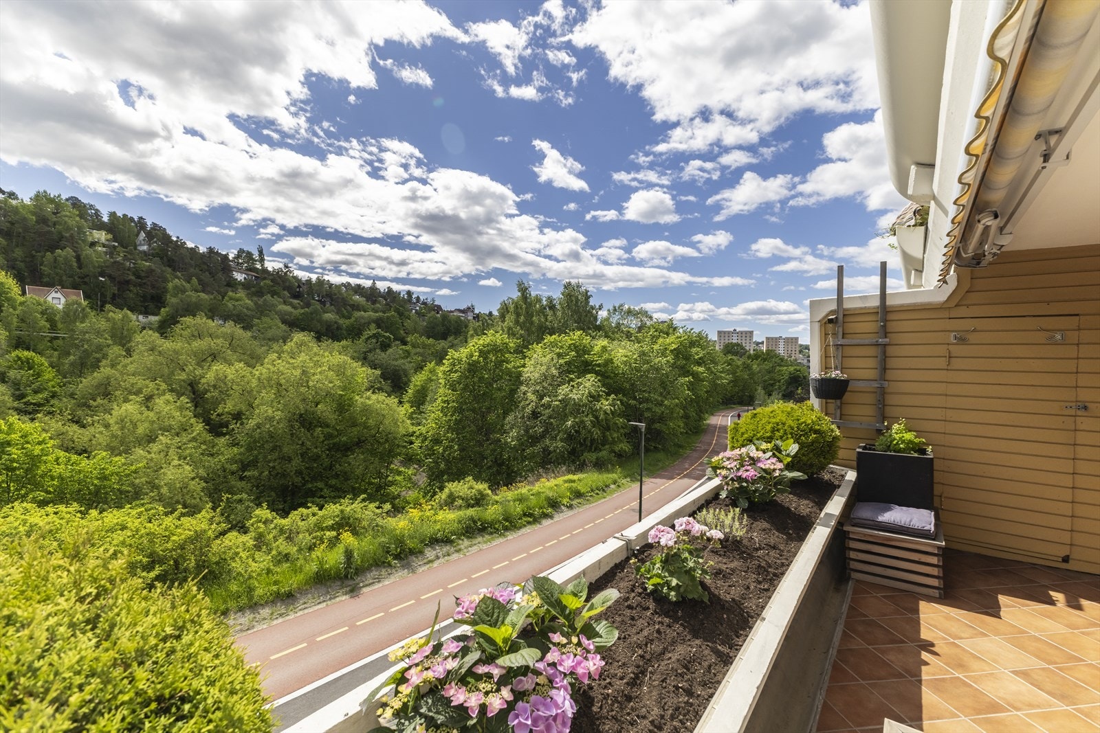 Har du grønne fingre kan du la kreativiteten blomstre i den store blomsterkassen. Galleribilde