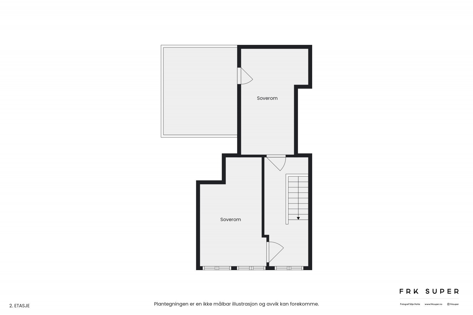 Plantegning 2.etasje Galleribilde