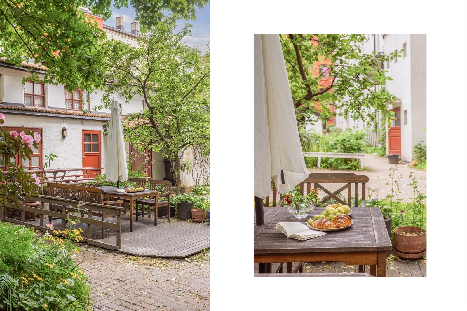 I bakgården er "Sølvsmiekvartalet". Grendehuset kan leies til fest og andre tilstelninger. Der er det også en leilighet man kan leie om man får flere gjester enn man kan huse. Galleribilde