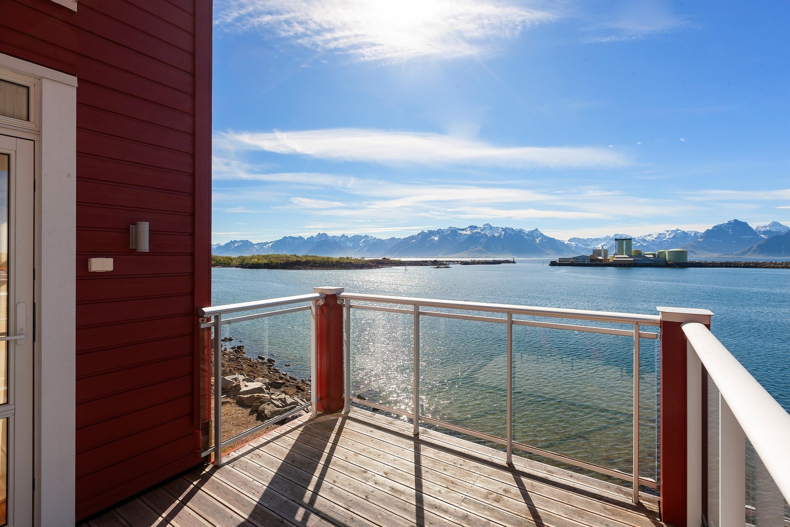 Her kan du senke skuldrene og nyte den flotte utsikten. Galleribilde