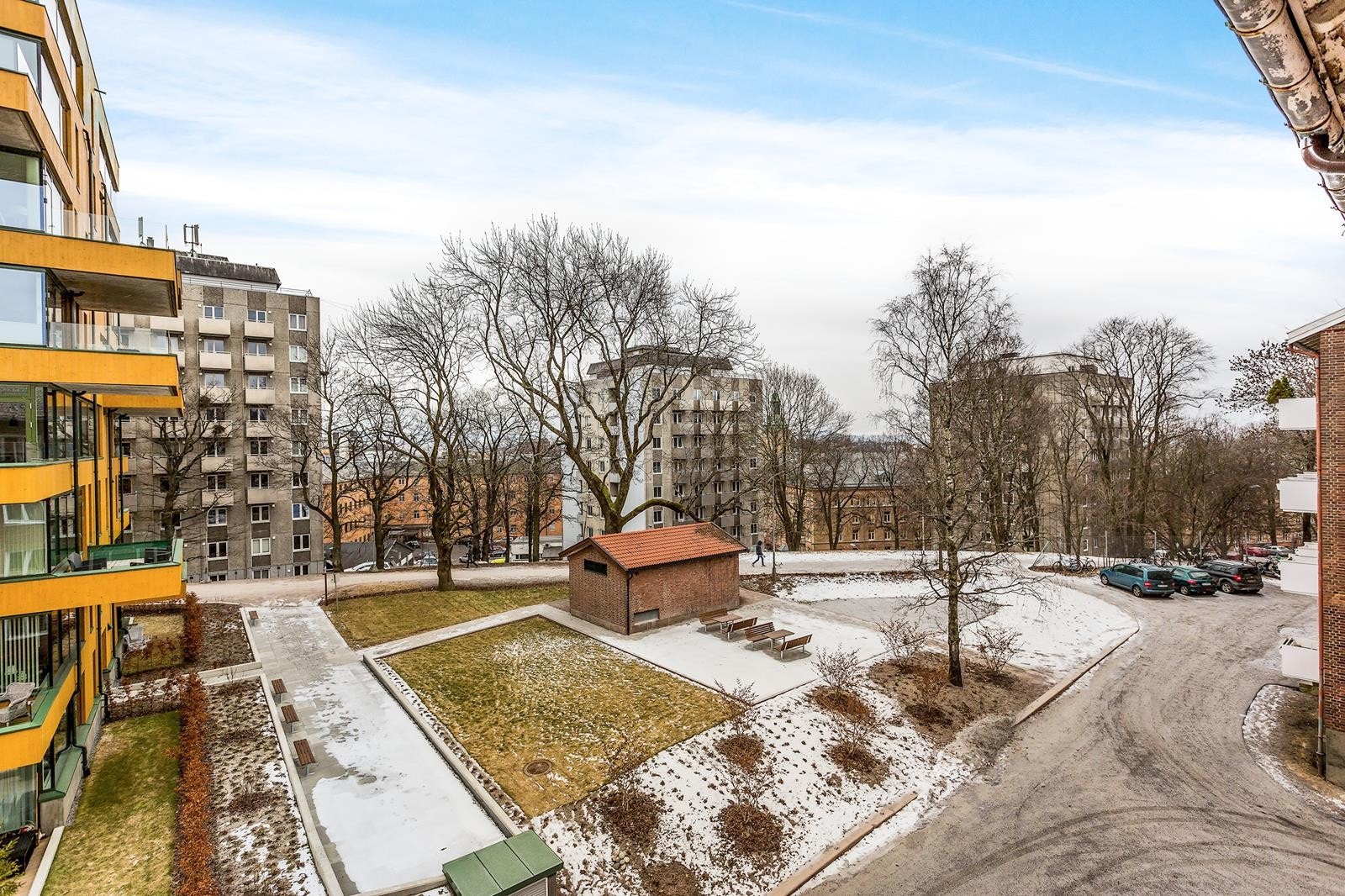 Utsikt fra leiligheten Galleribilde