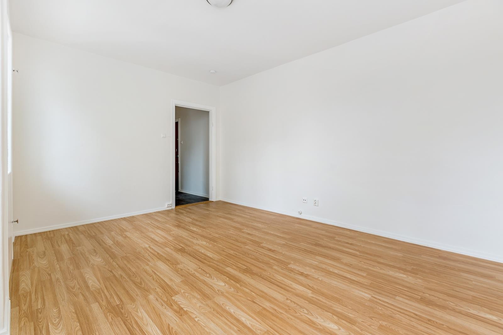 Stuen har fått nye gulv (her er gammelt gulv), er nymalt og har nyere kjøkken med oppvaskmaskin Galleribilde