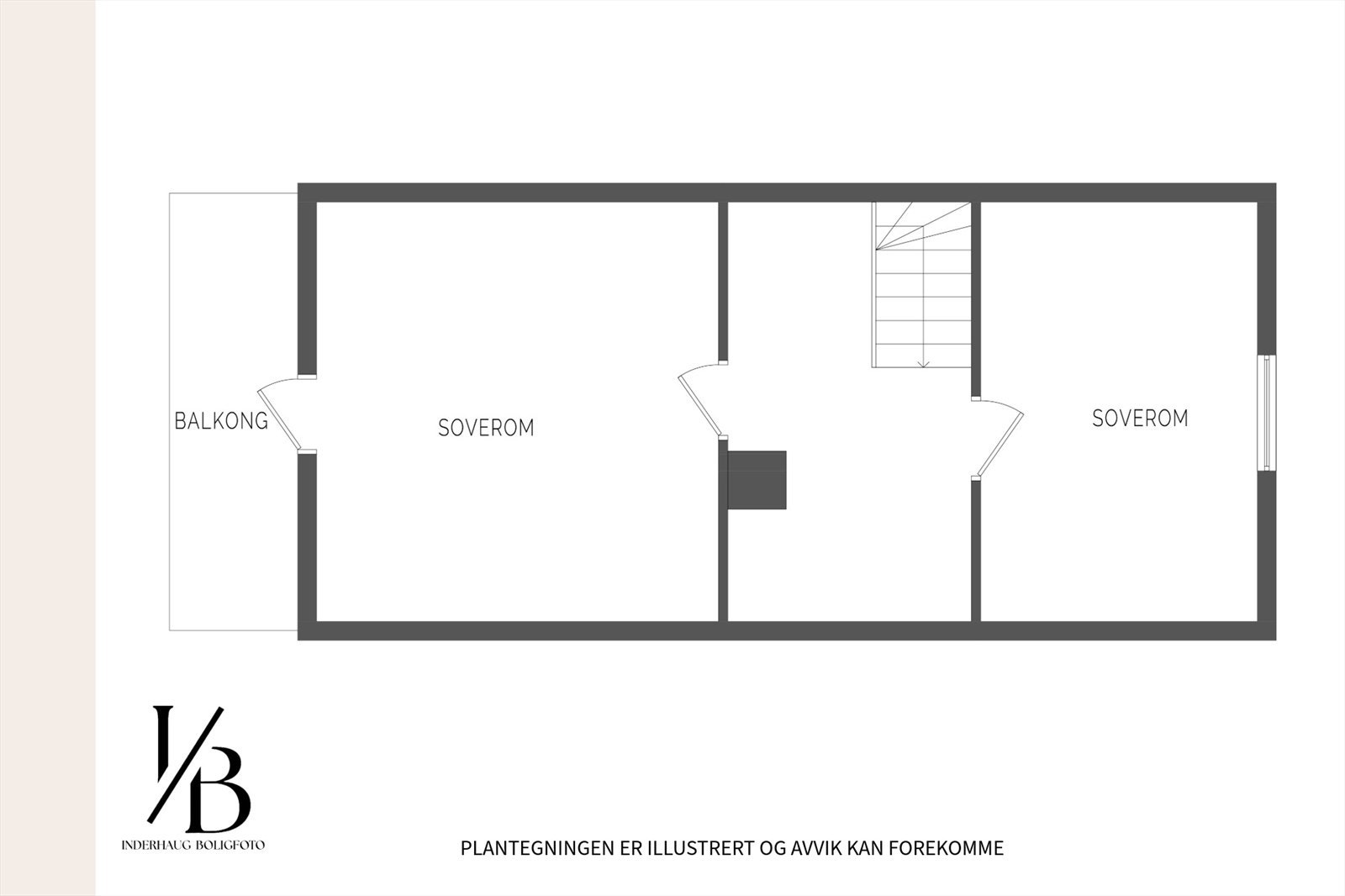 Plantegning 2. etajse. Galleribilde