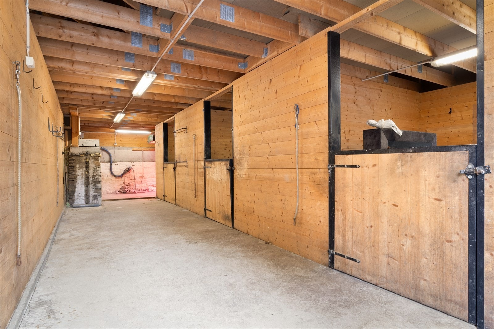 Løen har 3 staller. Galleribilde