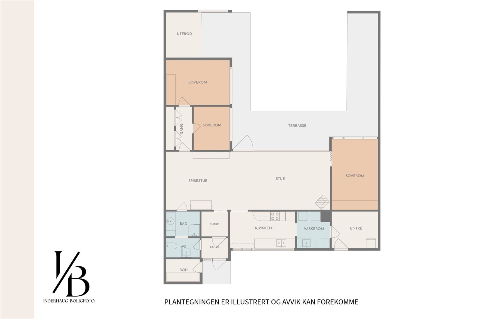 Plantegning 2D Galleribilde