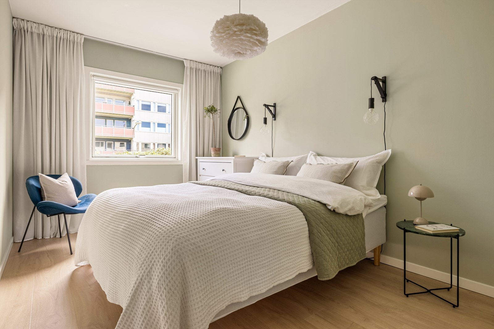 Leiligheten har to soverom Galleribilde