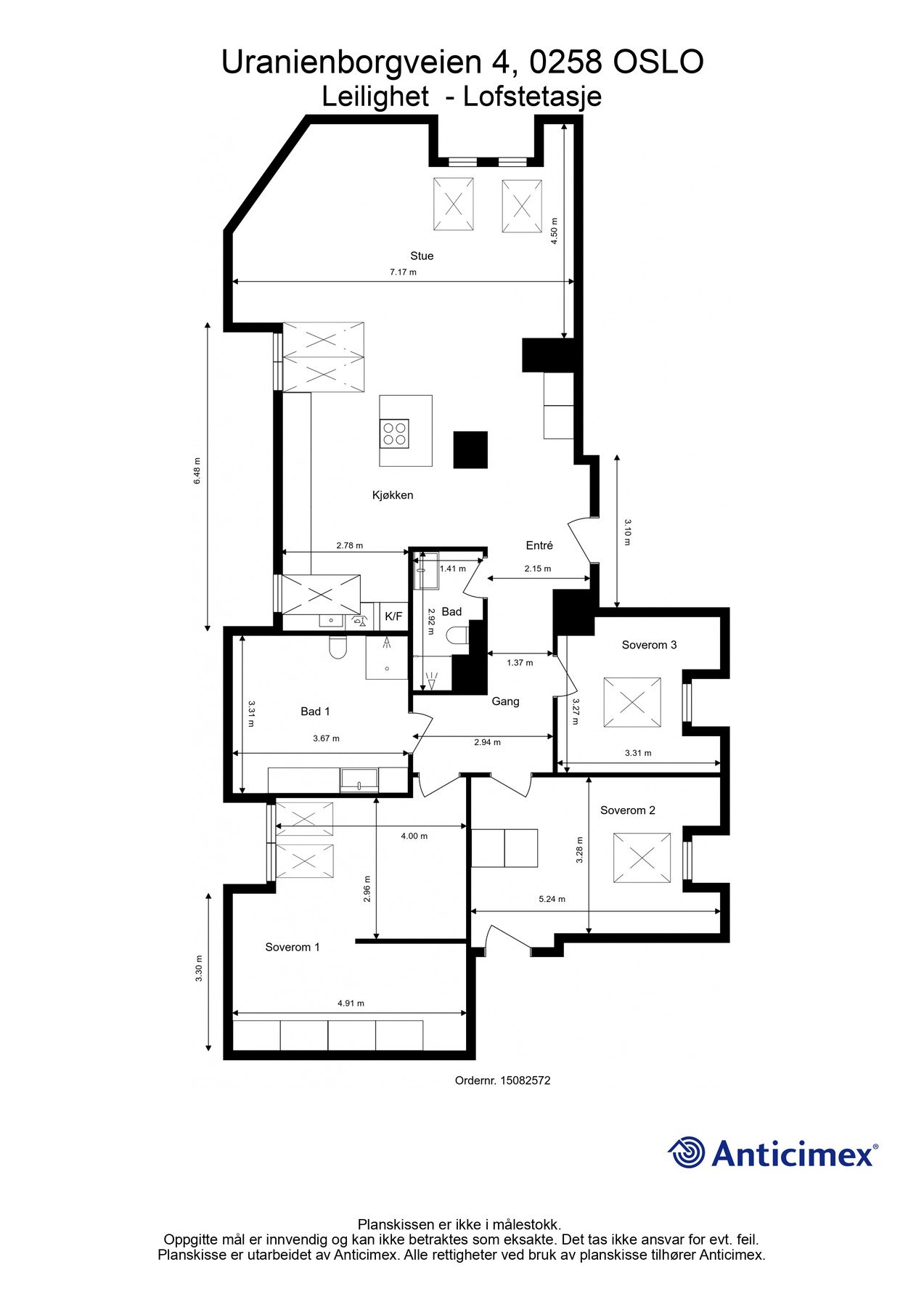 Plantegning. BRA-i: 112m2. Galleribilde