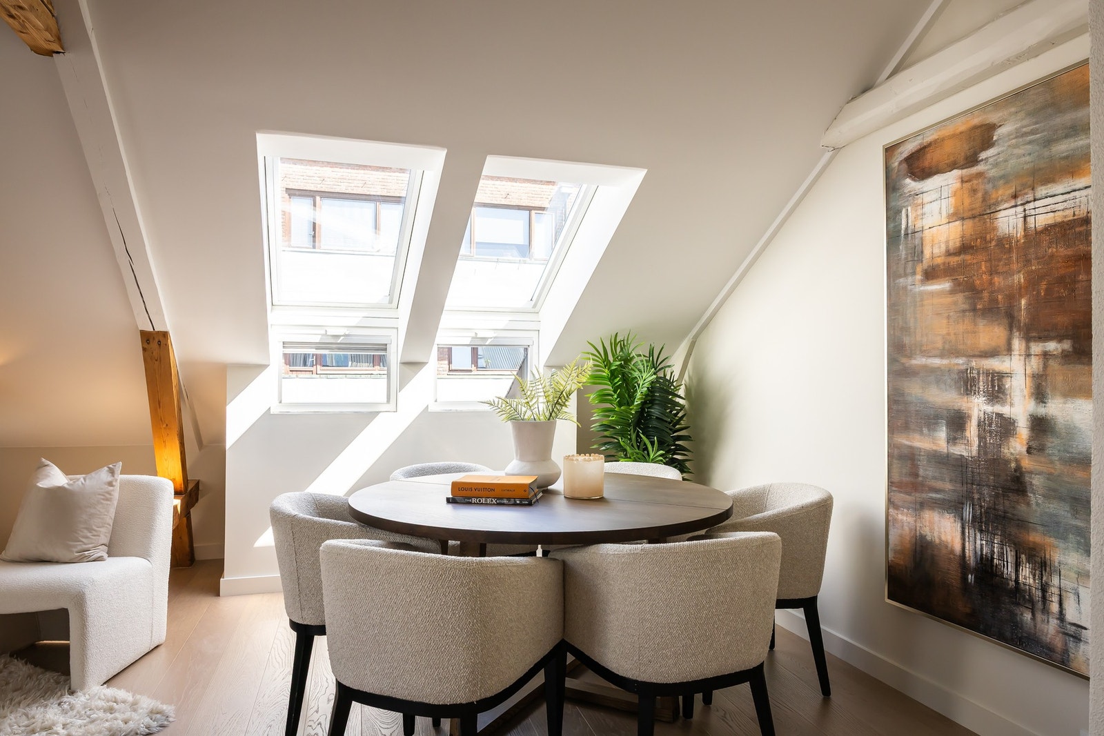 Plass til hyggelig spiseavdeling. Galleribilde