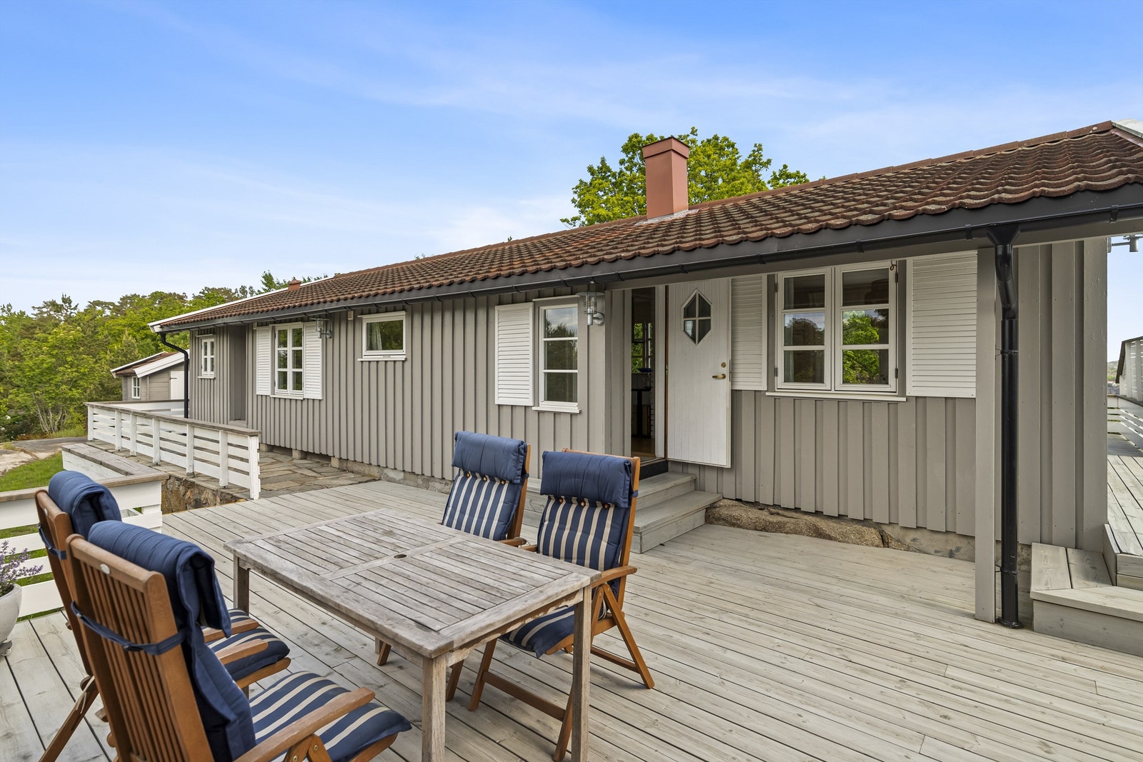 Velkommen til en sjarmerende fritidsbolig med usjenert beliggenhet og stor selveiet tomt på over 2,4 mål, samt meget gode solforhold. Galleribilde