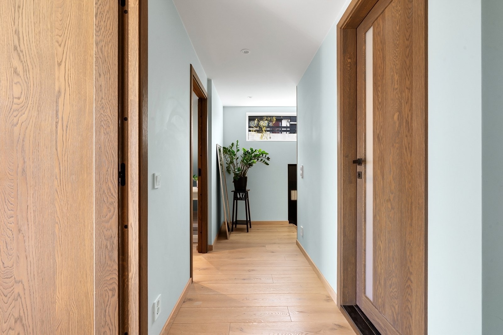 Gangen gir et solid inntrykk. Galleribilde