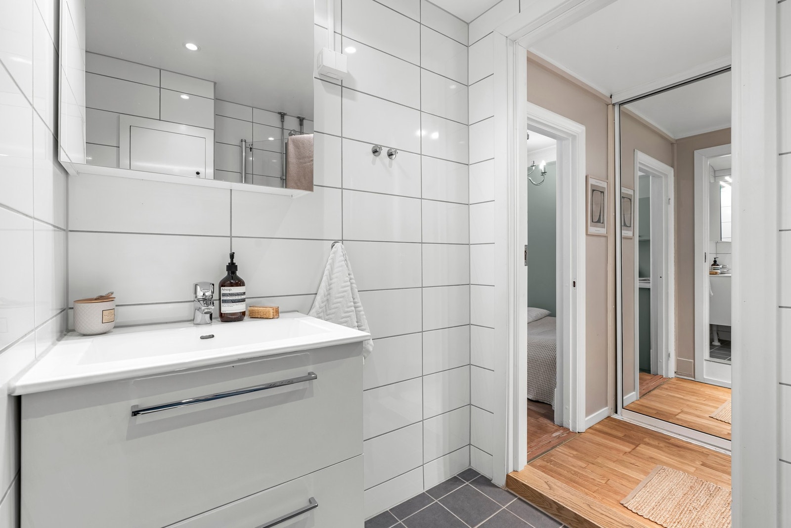 Badet er anlagt i 2020 - oppusset i regi av Sameiet. Galleribilde