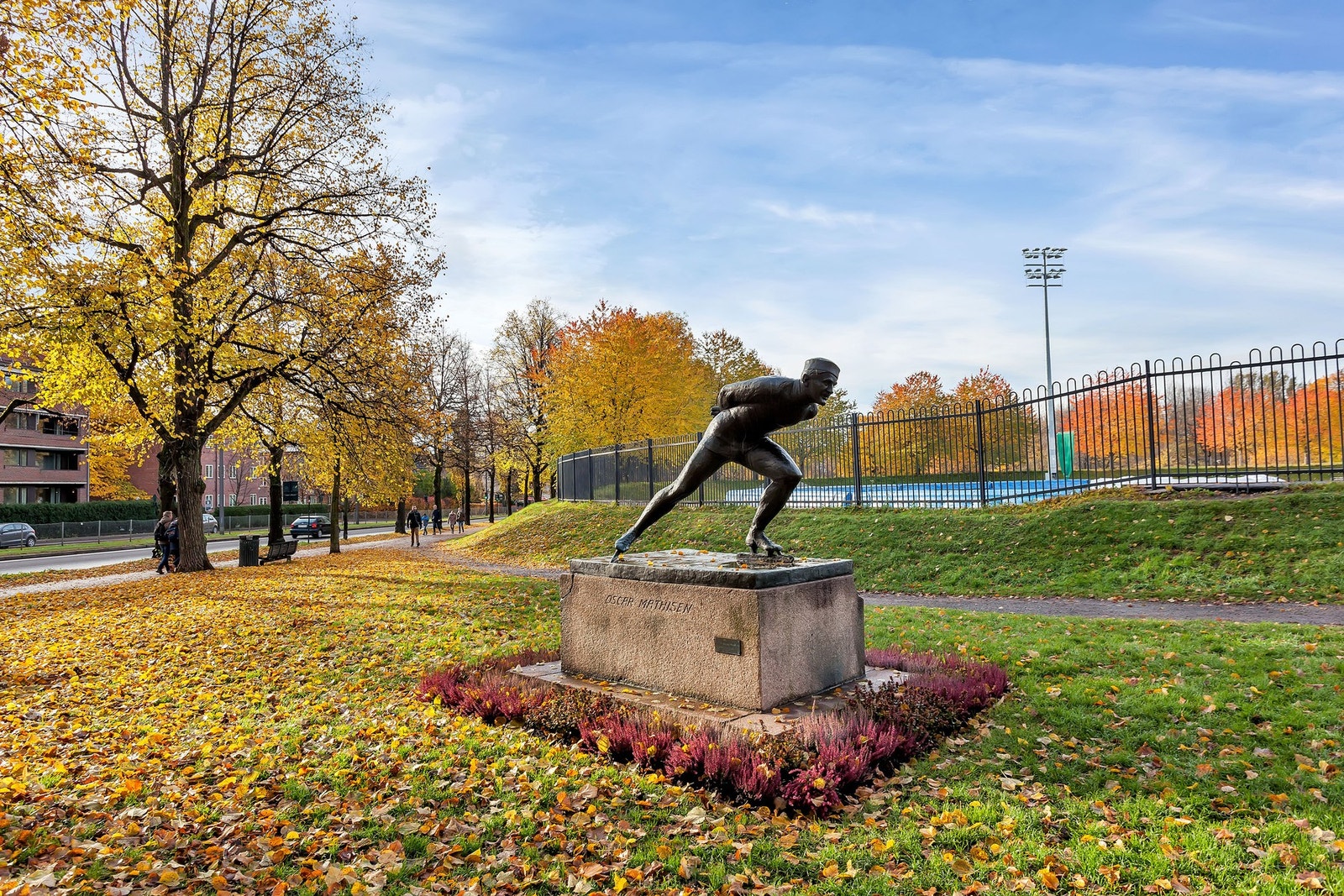 Frogner Stadion ligger innenfor 10 minutters gange fra boligen. Galleribilde