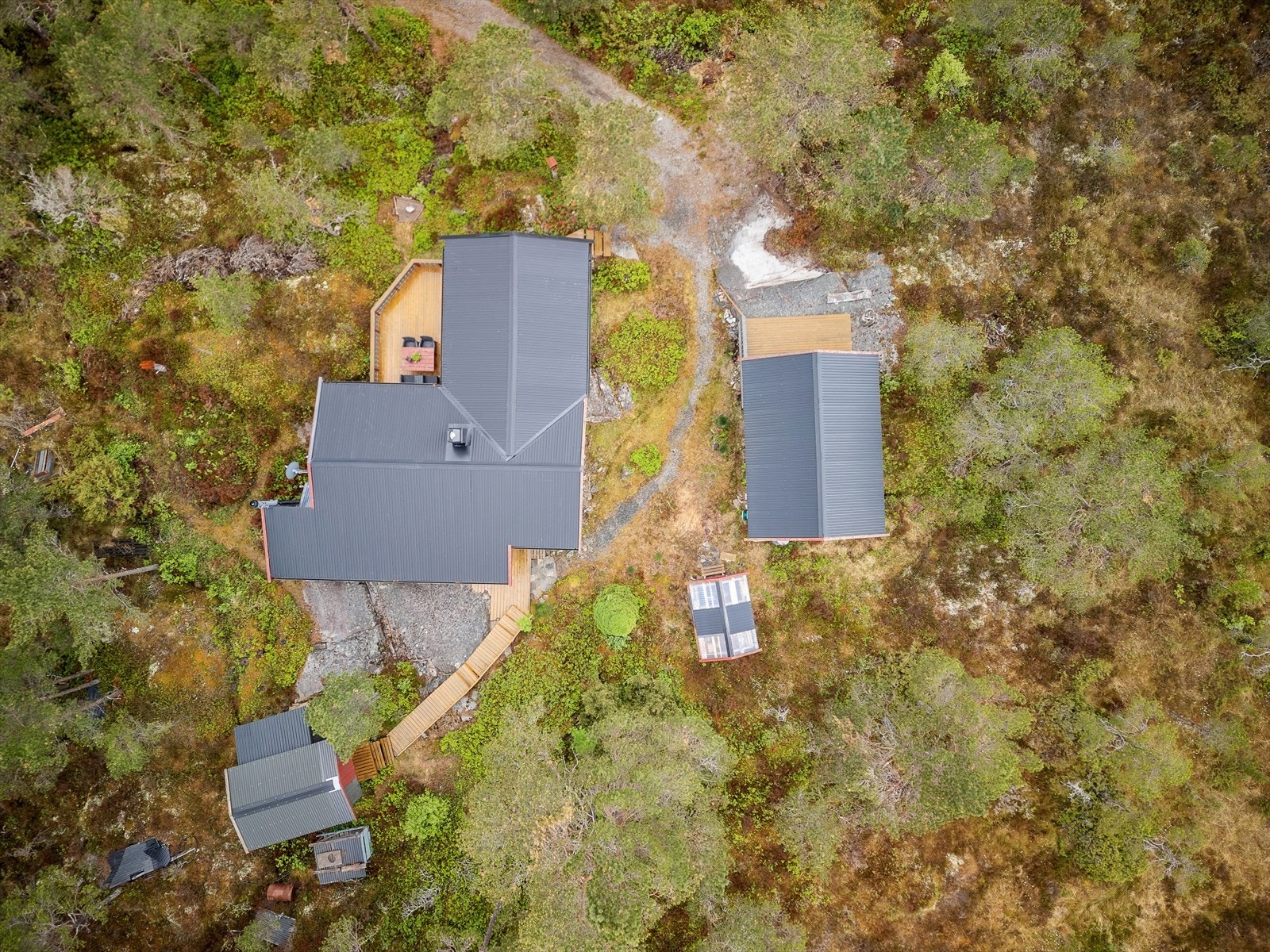 Dronefoto Galleribilde