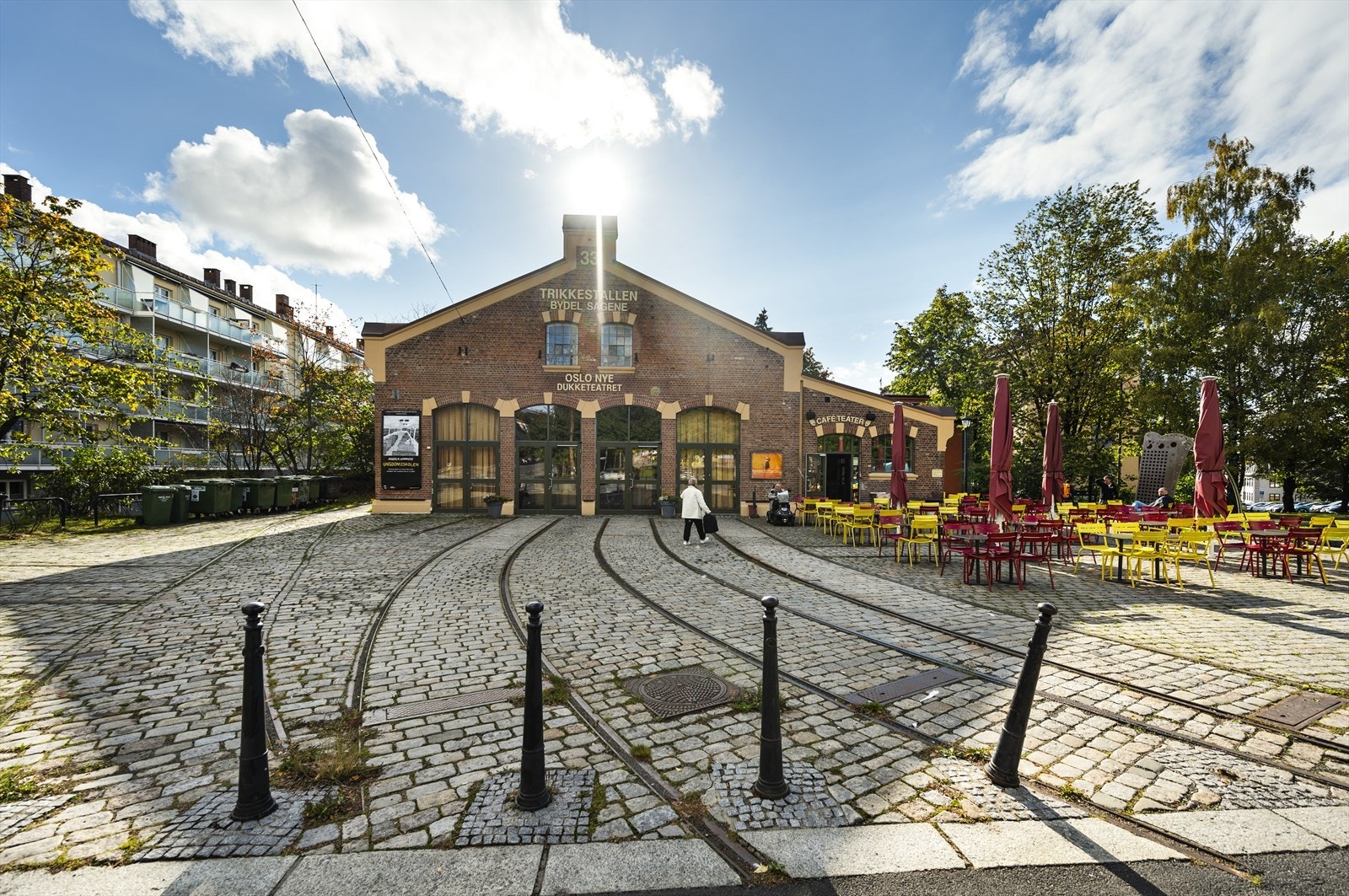Trivelige Trikkestallen er verdt et besøk. Galleribilde