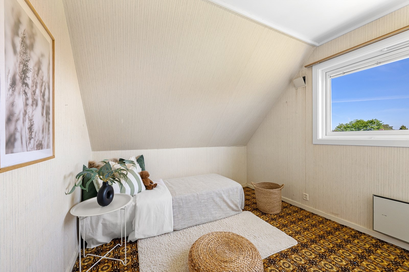 Det tredje soverommet passer godt som barnerom eller kontor. Galleribilde