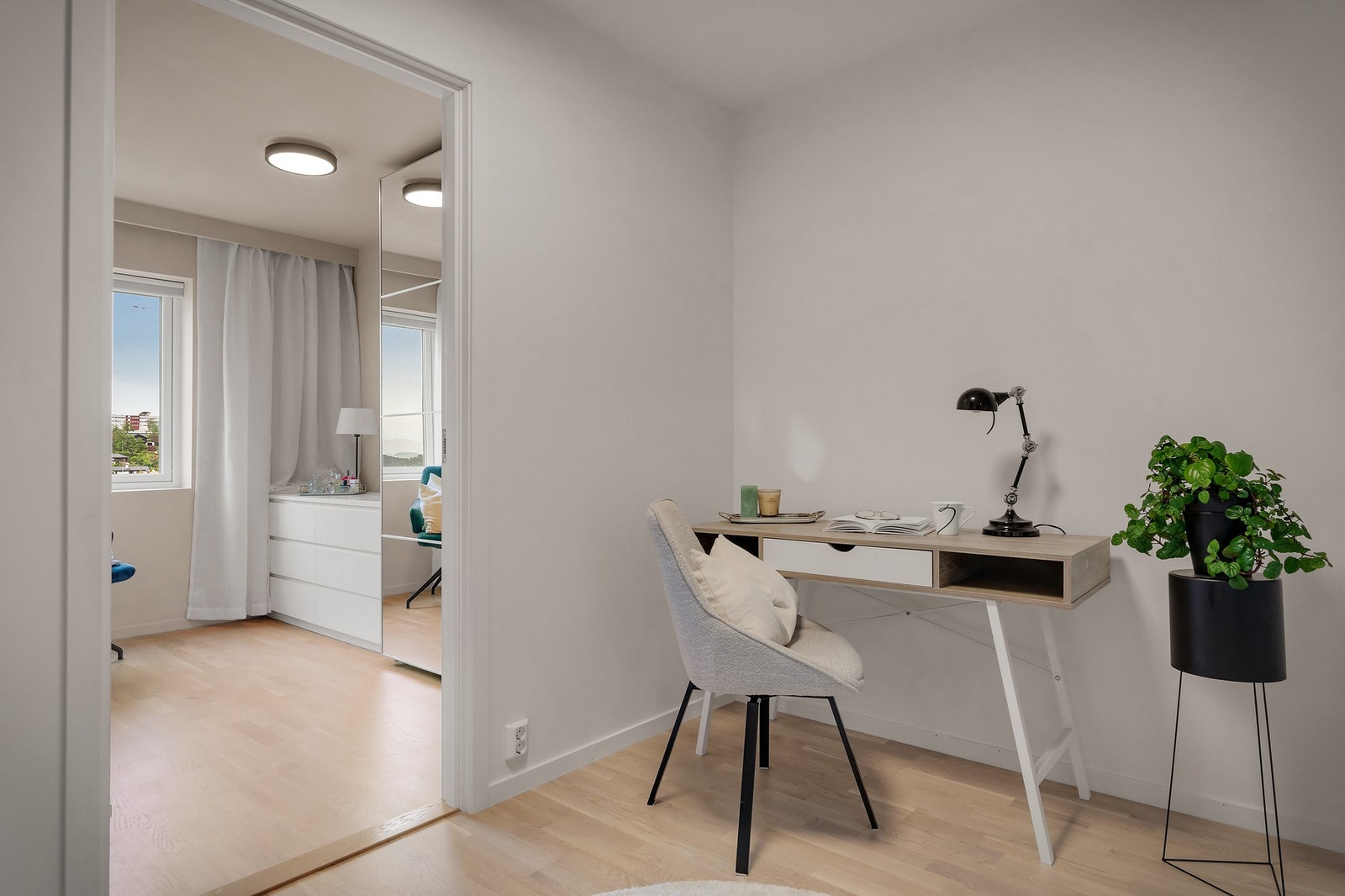 Ved revidert planløsning kan dette området også brukes som loftstue, ol. Galleribilde
