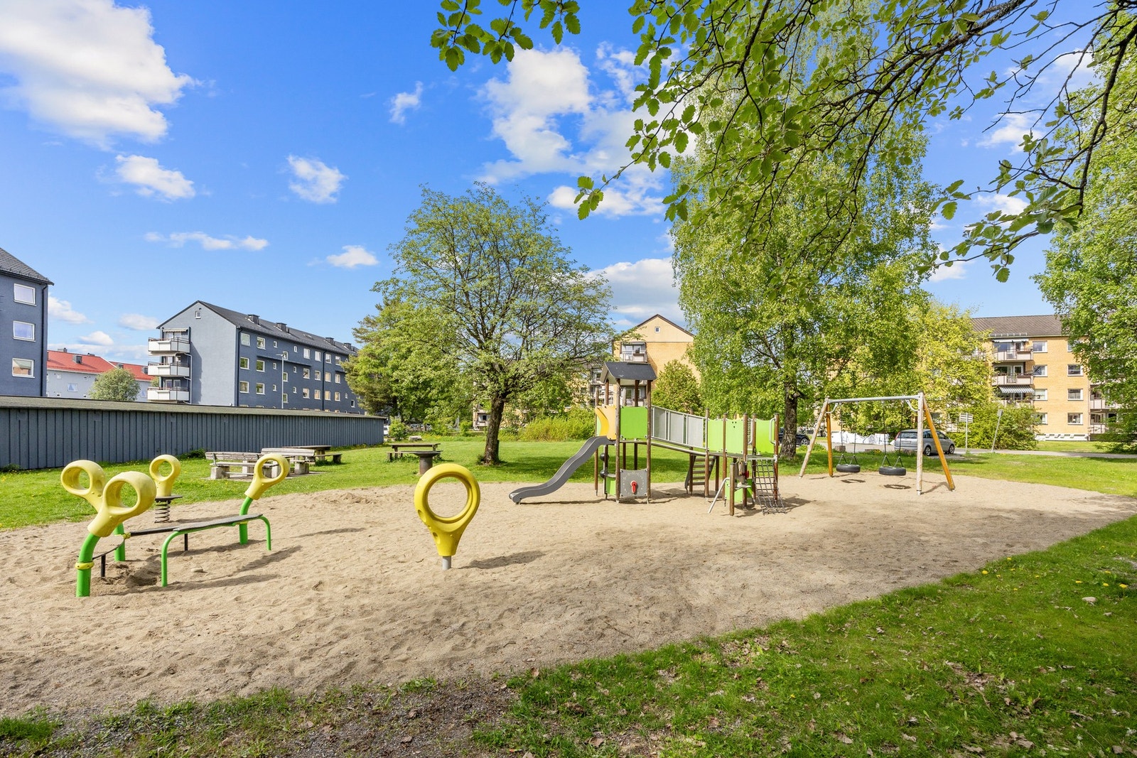 Flott lekeplass i nærområdet. Galleribilde