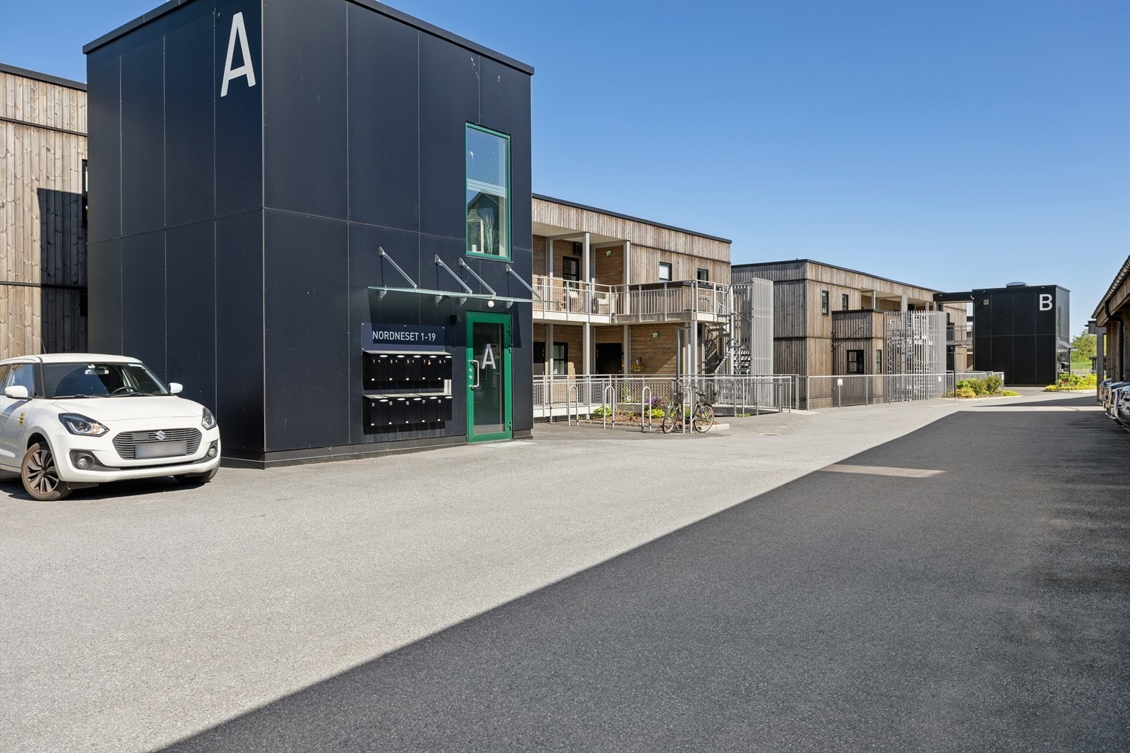 Det er heis i bygget Galleribilde