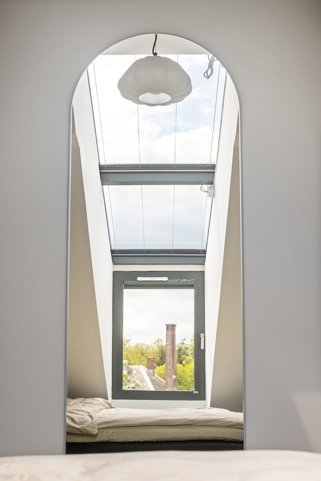Leiligheten har balansert ventilasjon, som sikrer et sunt inneklima. Galleribilde