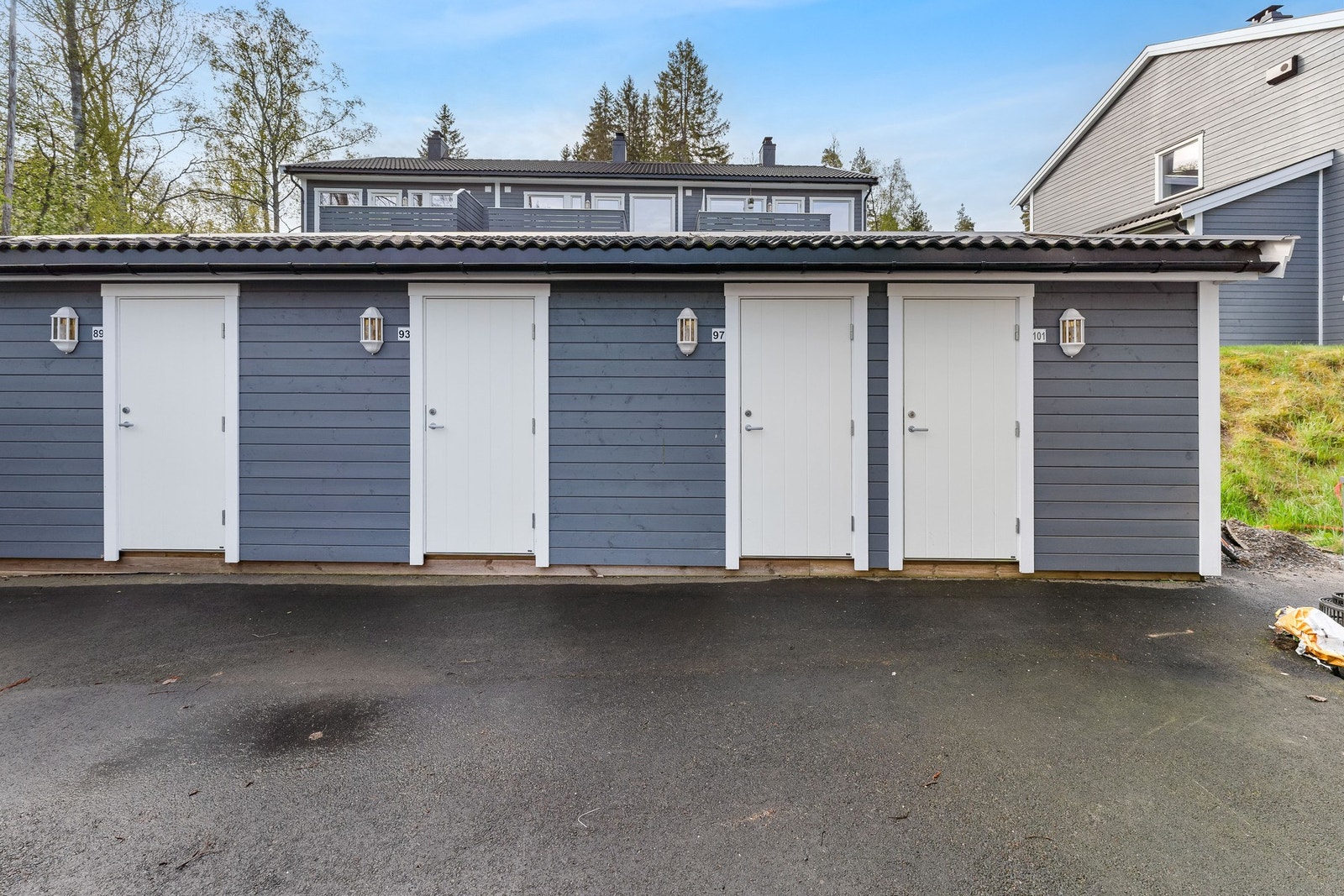 Ekstern utebod på ca. 5 kvm (nr. 97). Galleribilde