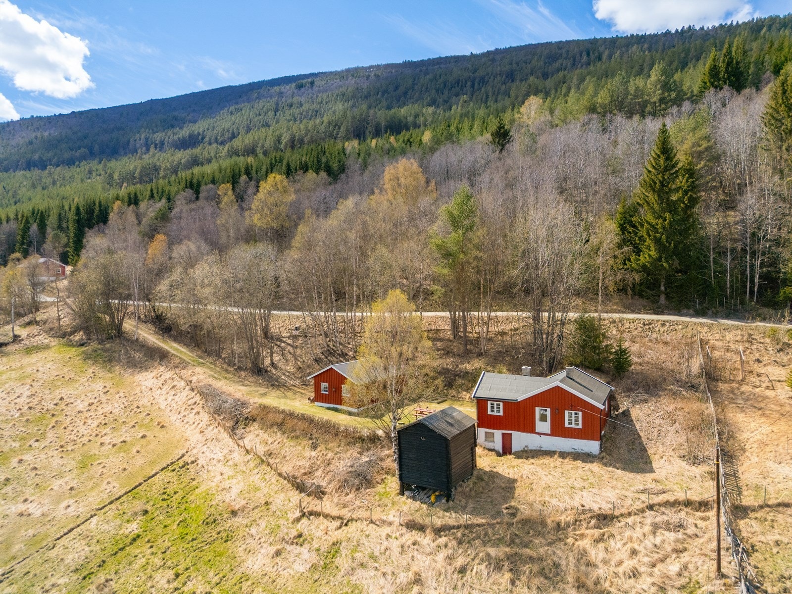 Beliggenheten er tilbaketrukket og omkranset av natur. Galleribilde