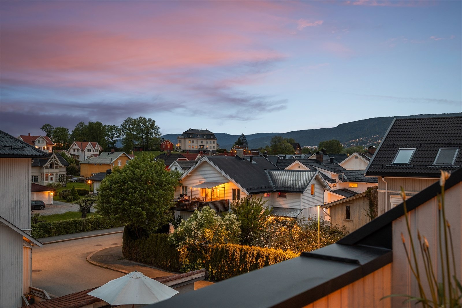 Fin utsikt Galleribilde